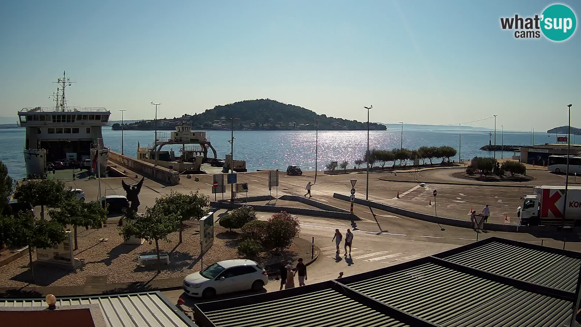 Web cam UGLJAN – Ferry de Preko à Zadar
