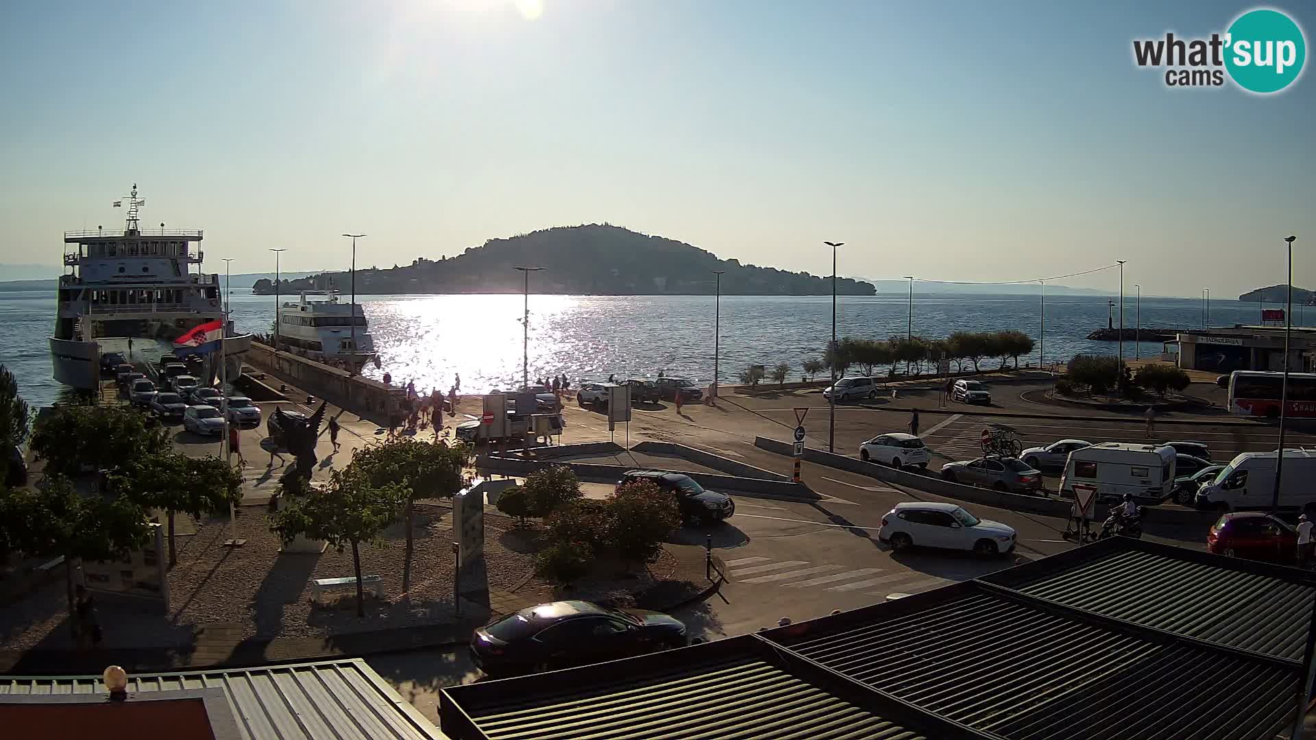 Webcam Ugljan – Preko Ferry to Zadar