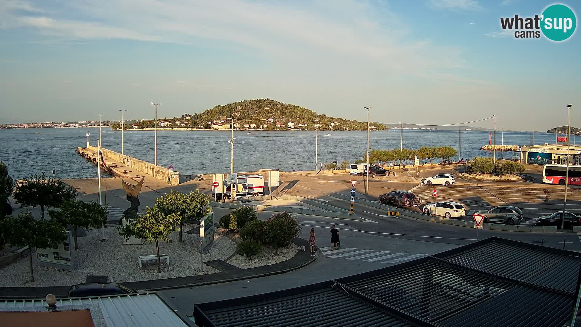 Webcam Ugljan – Preko Ferry to Zadar