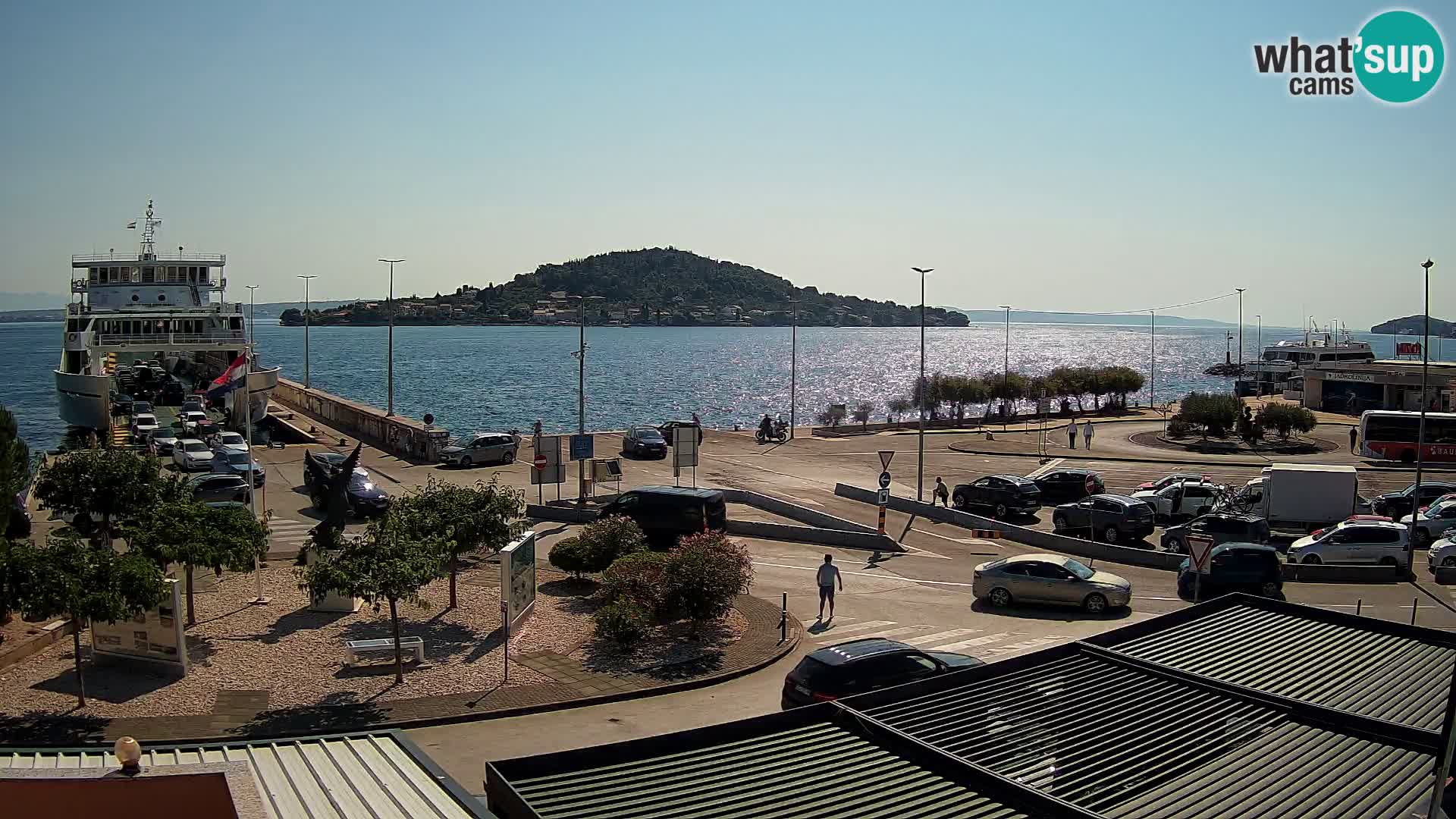 Webcam Ugljan – Preko Ferry to Zadar