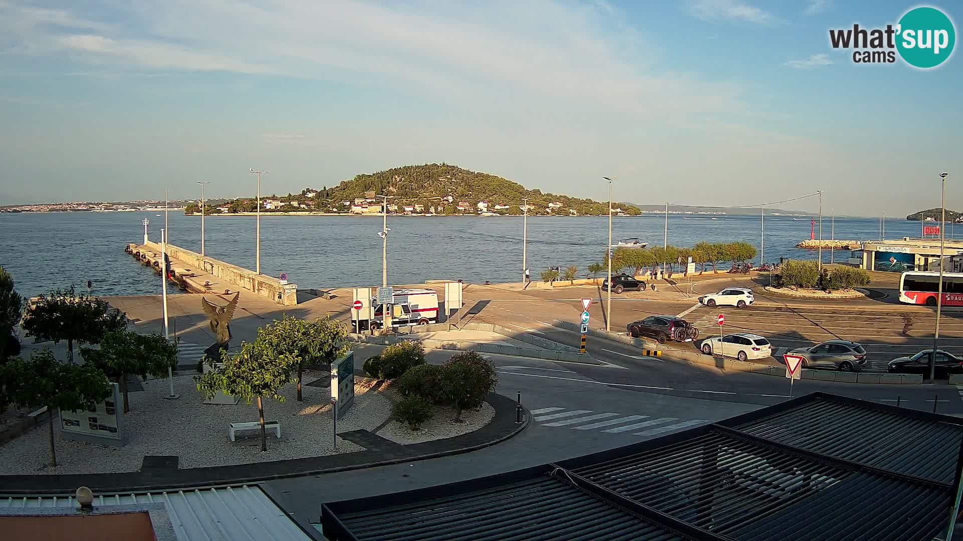 Webcam Ugljan – Preko Ferry to Zadar