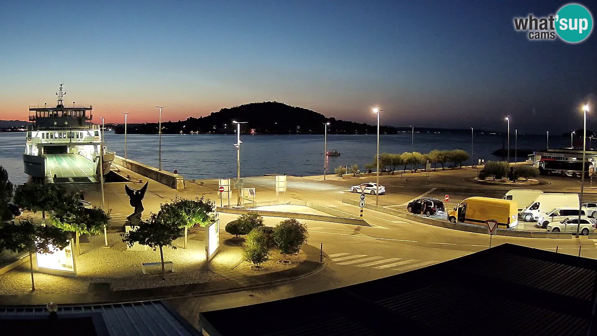 Webcam Ugljan – Preko Ferry to Zadar