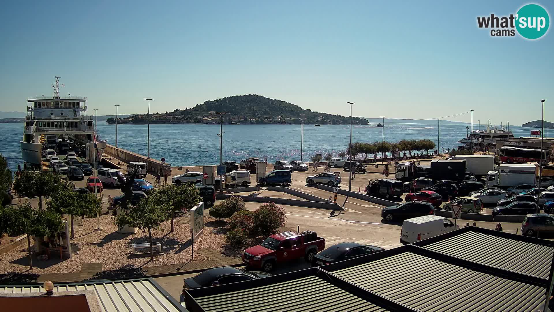 Web cam UGLJAN – Ferry de Preko à Zadar