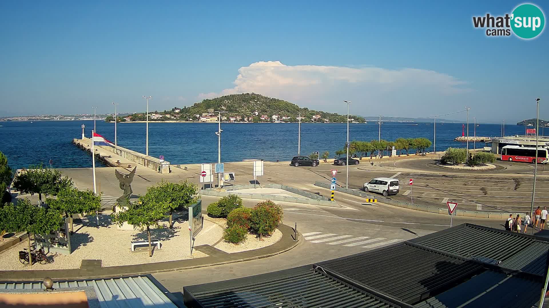 Web cam UGLJAN – Ferry de Preko à Zadar