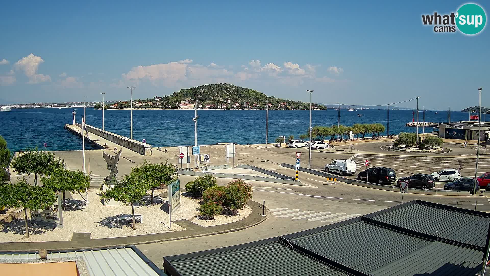 UGLJAN Webcam – Preko-Fähre nach Zadar