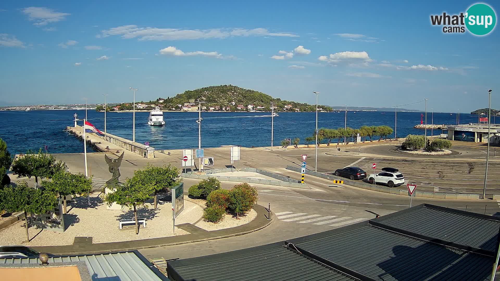 Cámara web UGLJAN – Transportar de Preko a Zadar