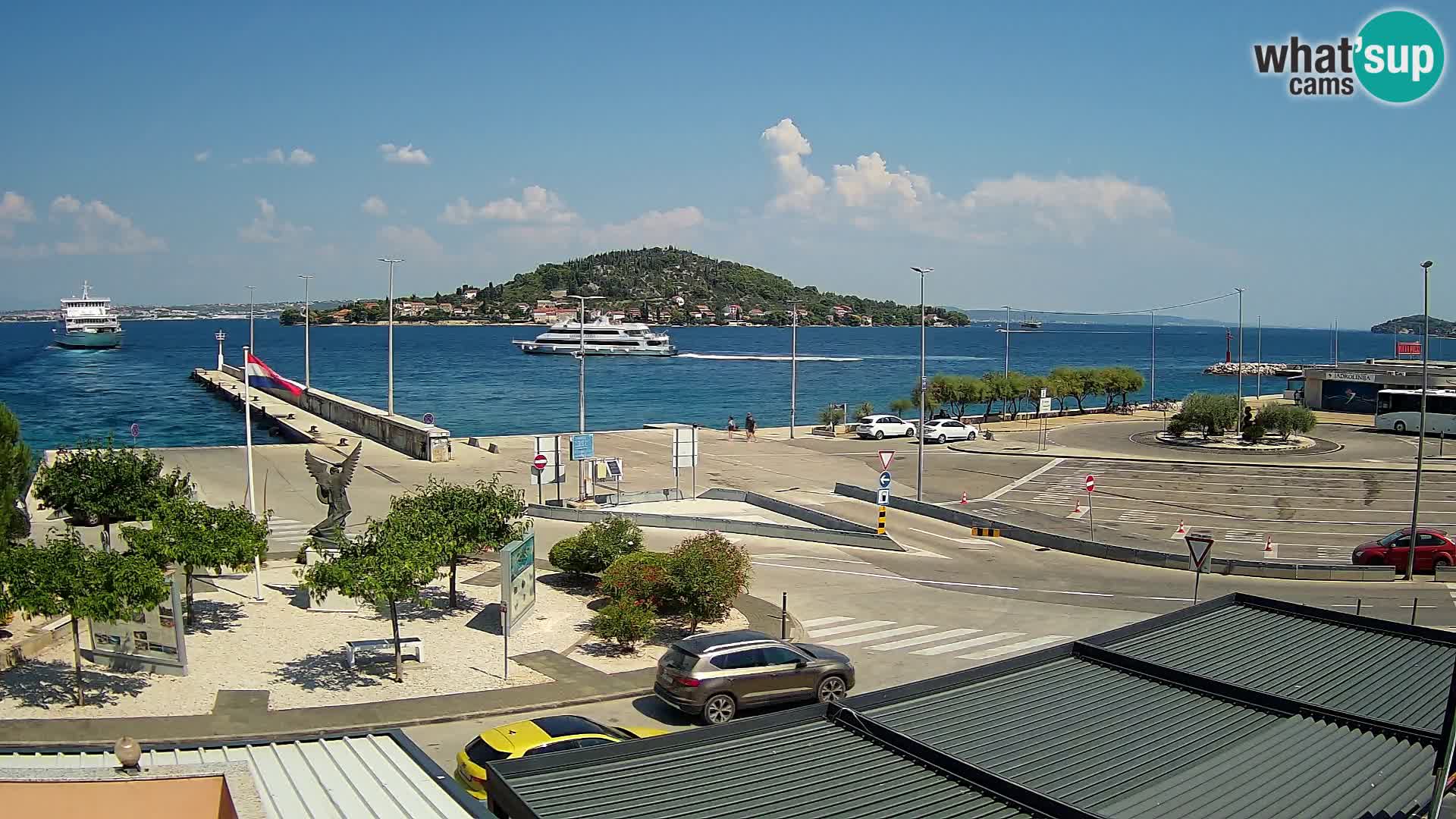 Cámara web UGLJAN – Transportar de Preko a Zadar
