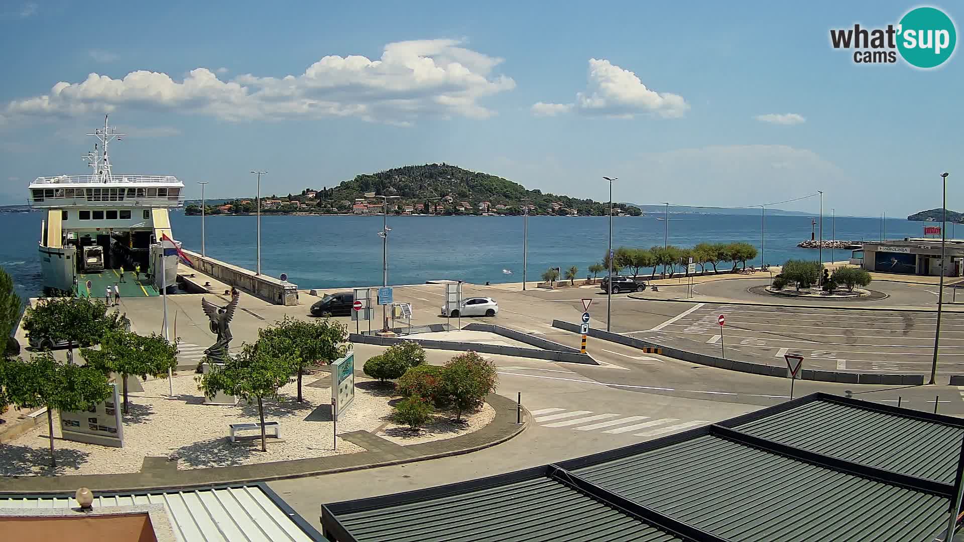 Cámara web UGLJAN – Transportar de Preko a Zadar