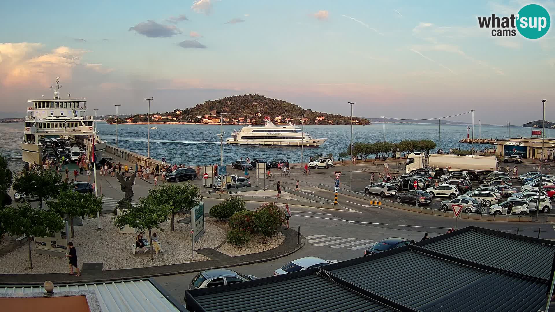 Web cam UGLJAN – Ferry de Preko à Zadar