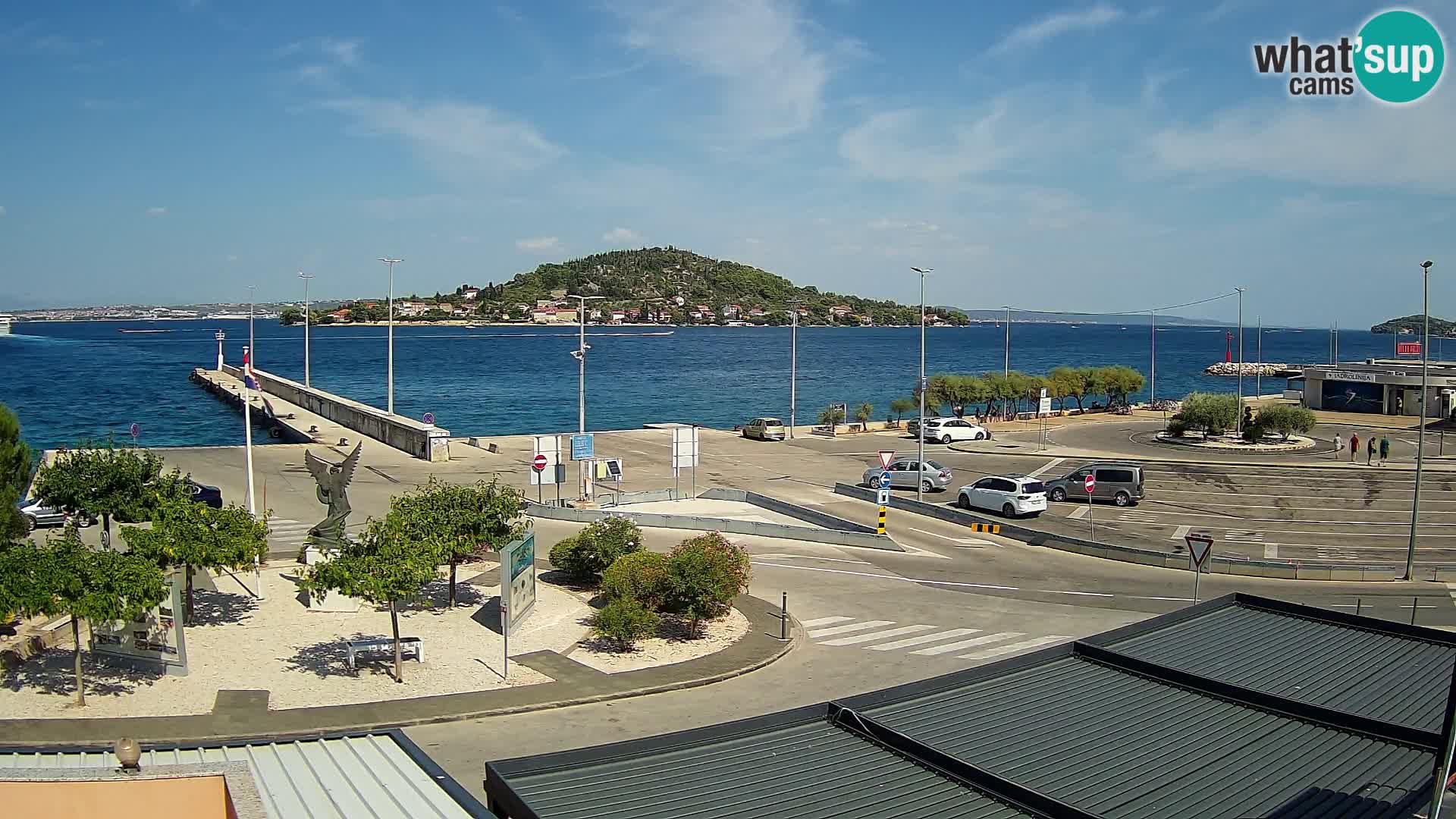 Web cam UGLJAN – Ferry de Preko à Zadar
