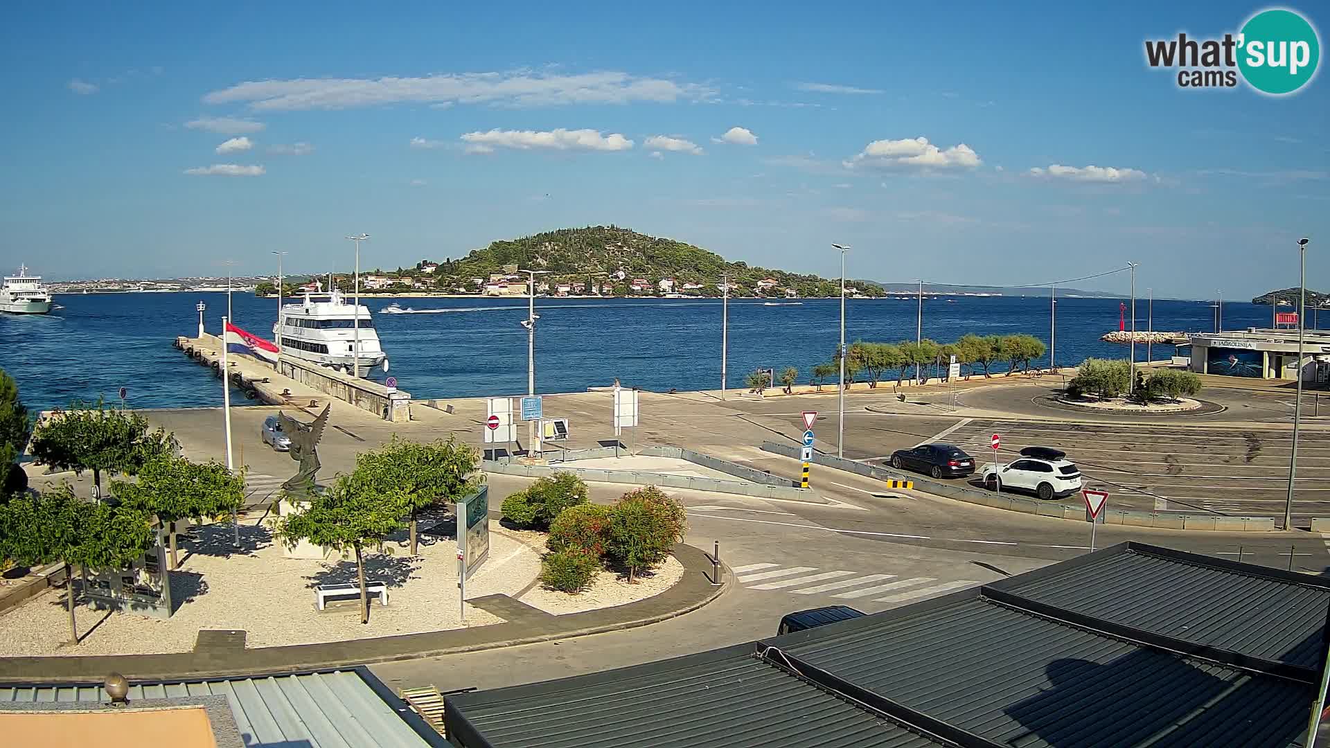 Web cam UGLJAN – Ferry de Preko à Zadar