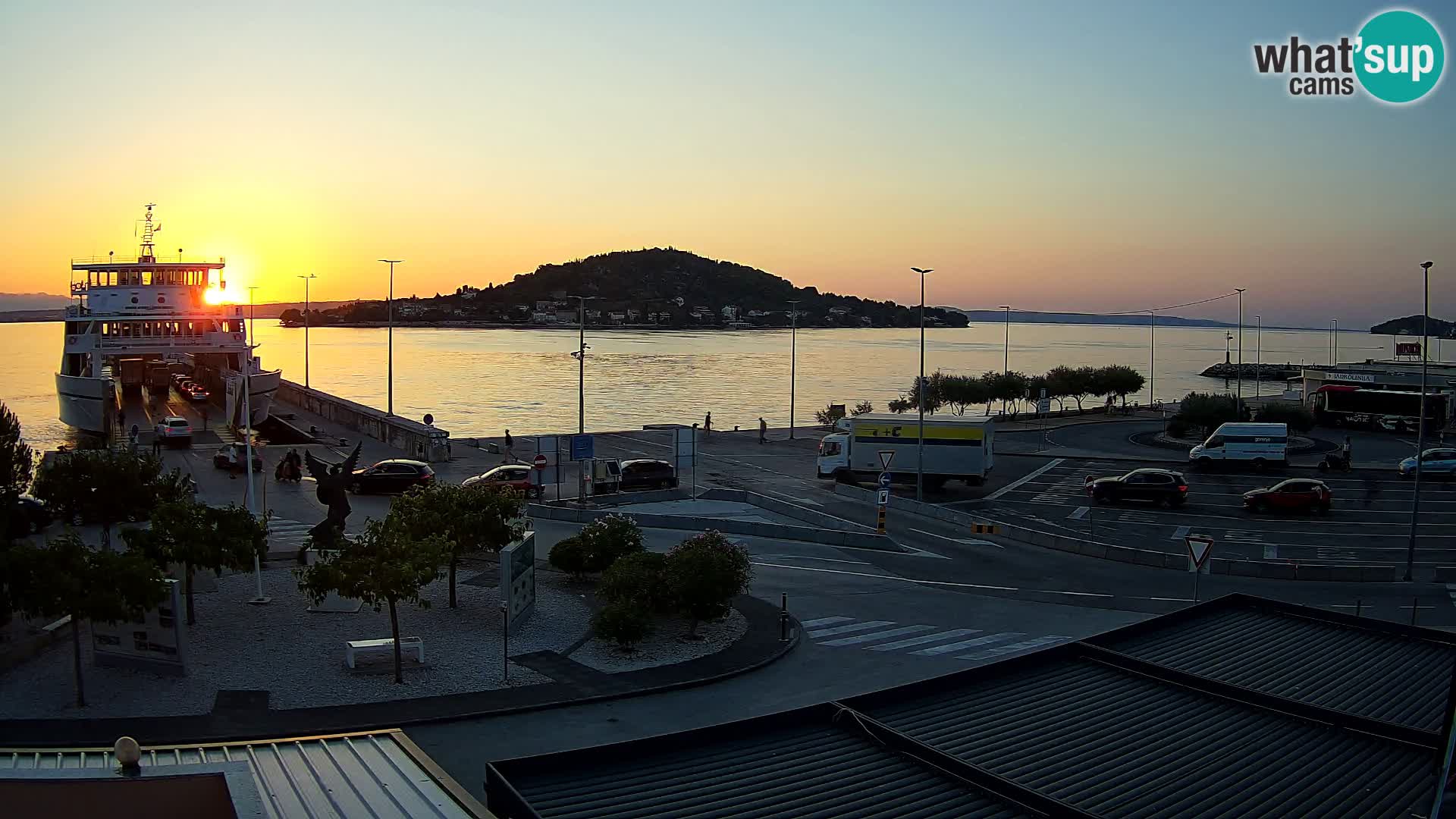 Web cam UGLJAN – Ferry de Preko à Zadar