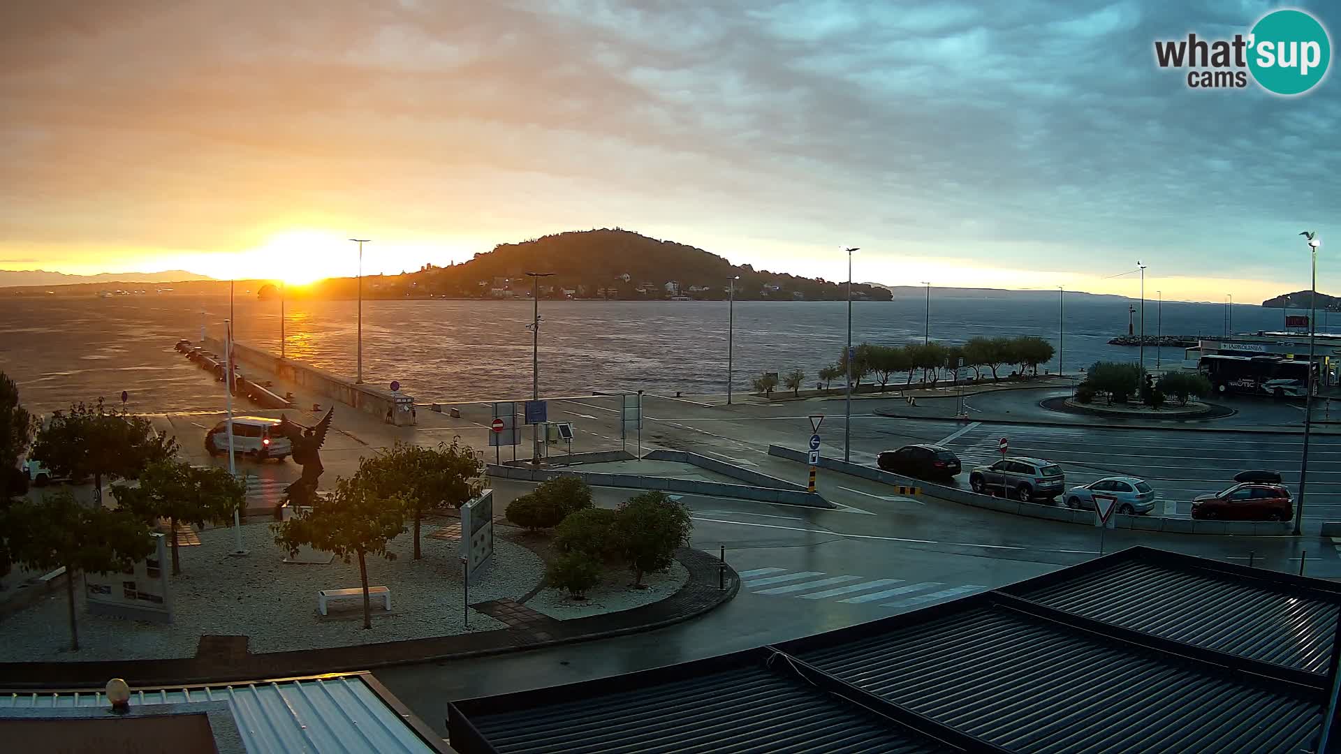 Webcam Ugljan – Preko Ferry to Zadar