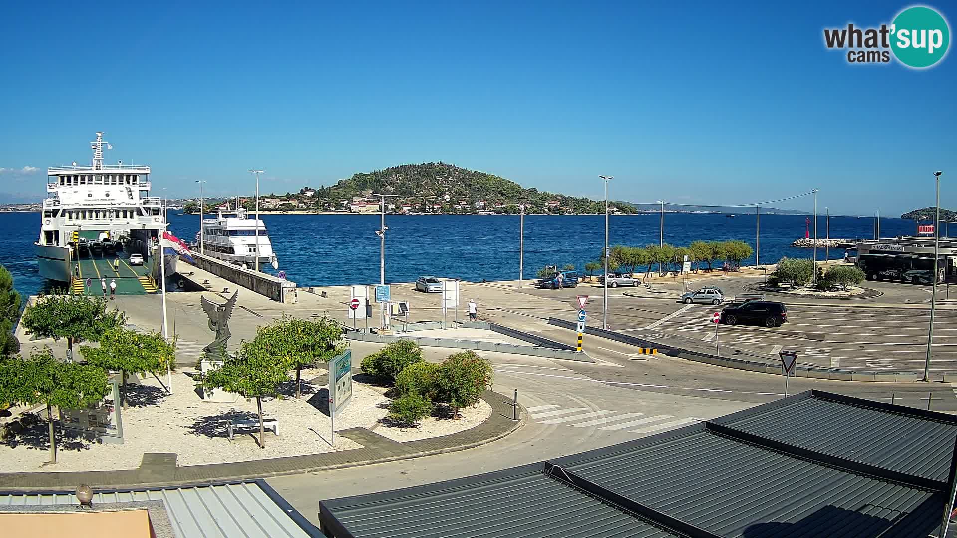 UGLJAN Webcam – Preko-Fähre nach Zadar