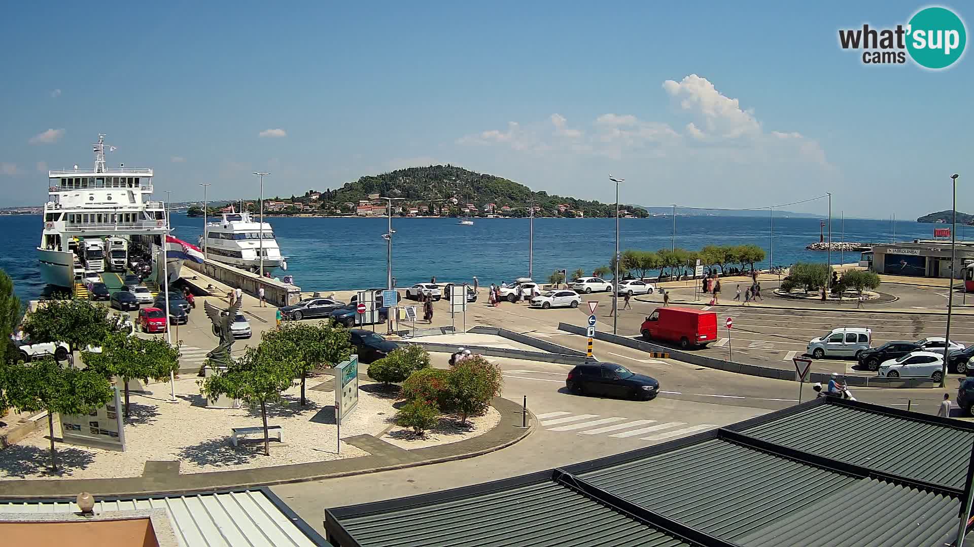 UGLJAN Webcam – Preko-Fähre nach Zadar