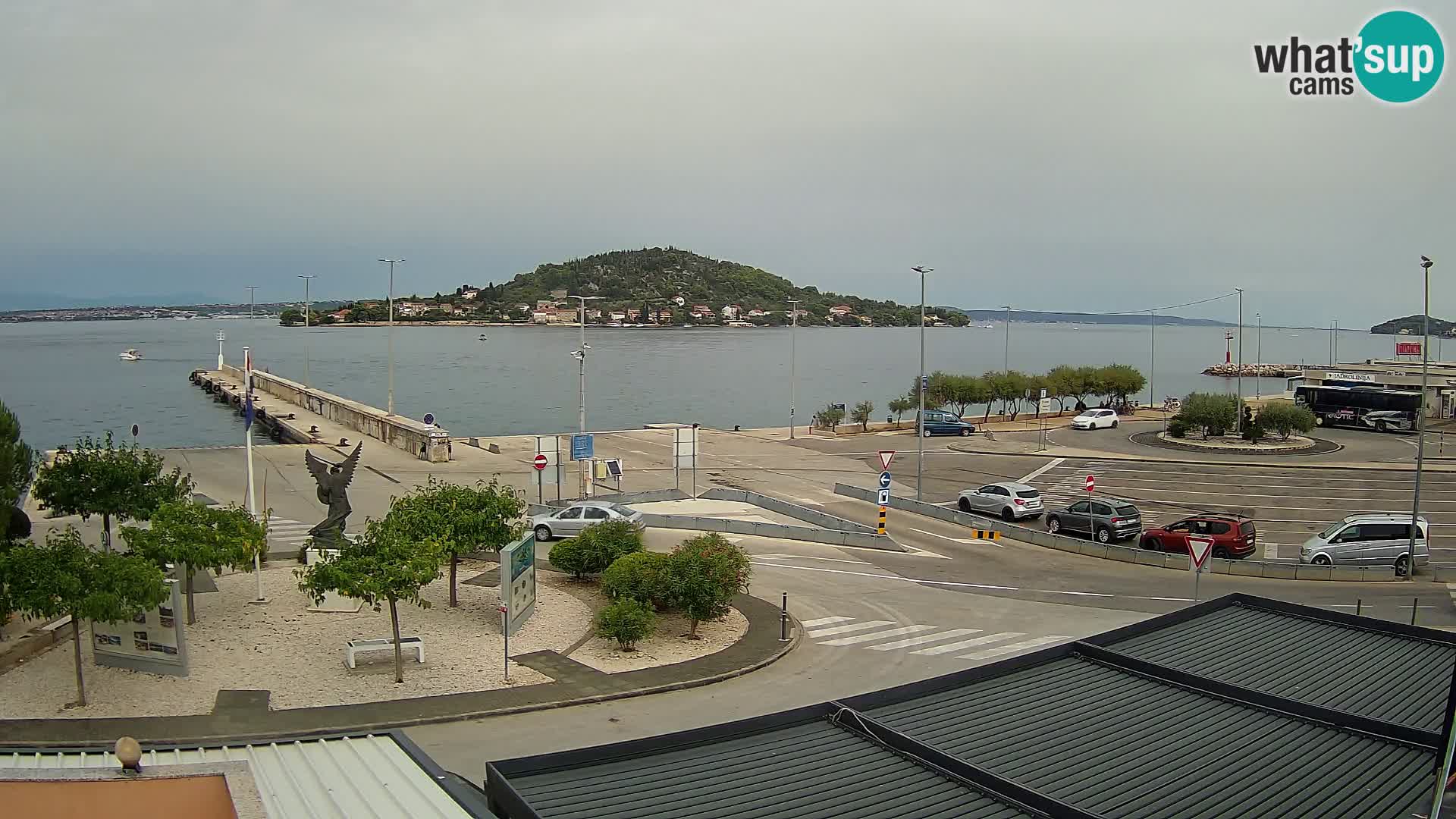 Webcam Ugljan – Preko Ferry to Zadar