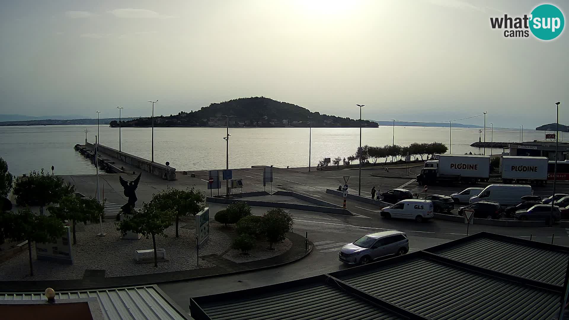 Spletna kamera Ugljan – trajekt Preko – Zadar