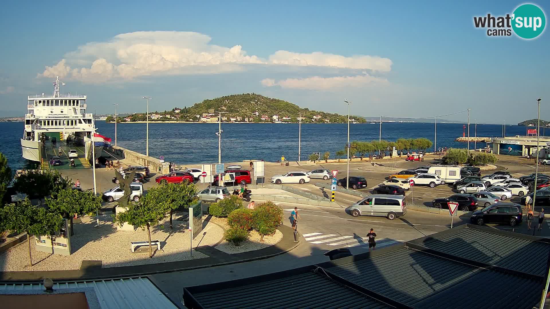 UGLJAN Webcam – Preko-Fähre nach Zadar