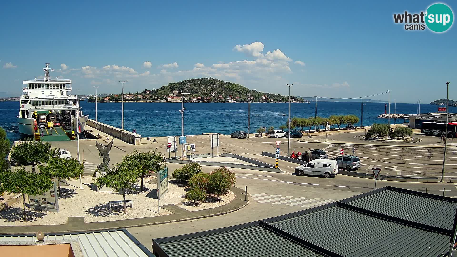 UGLJAN Webcam – Preko-Fähre nach Zadar