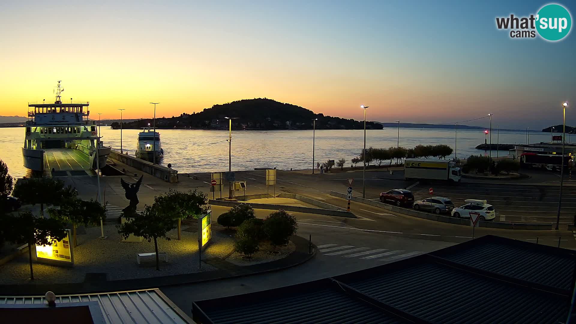 Web cam UGLJAN – Ferry de Preko à Zadar