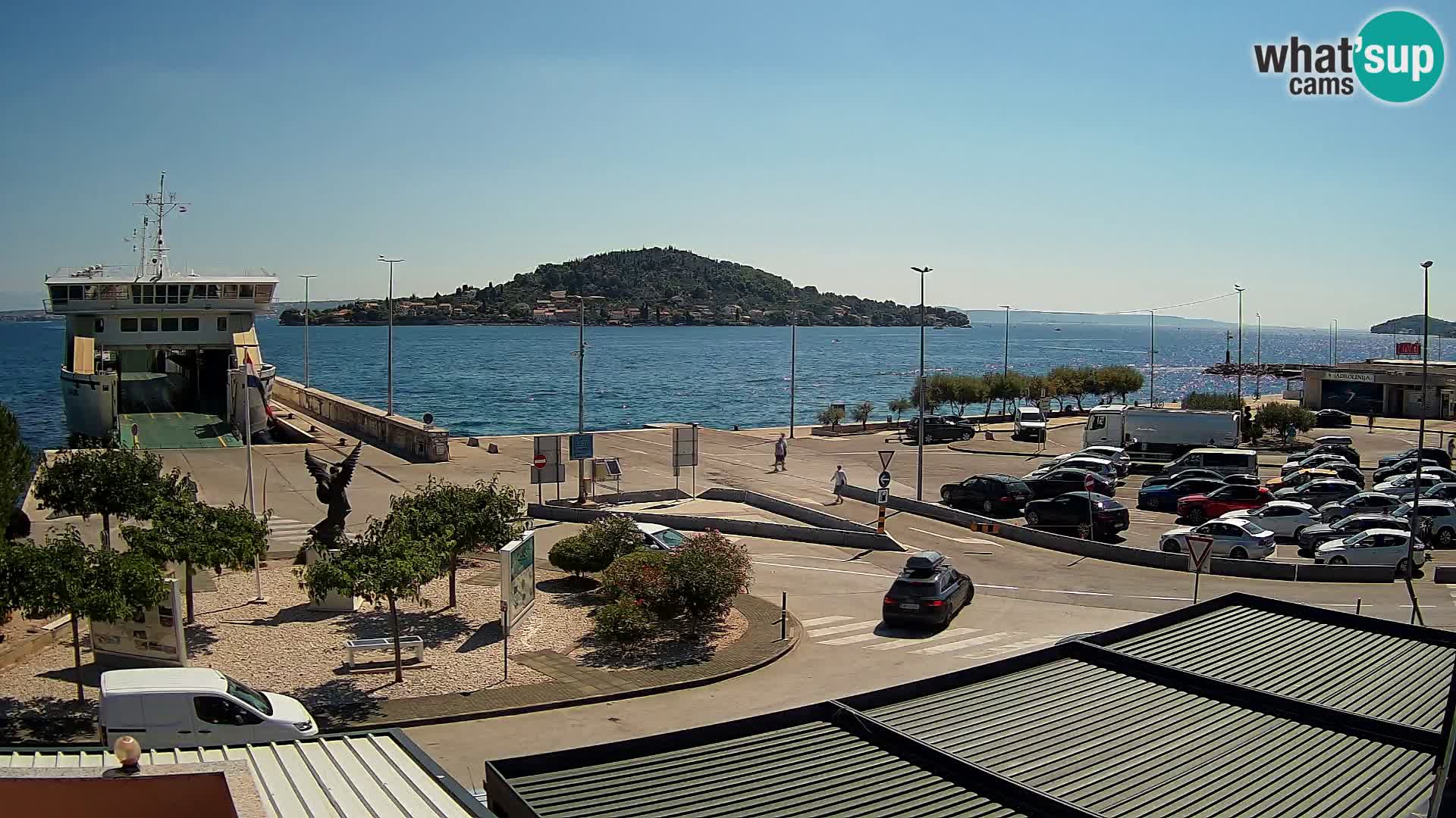 Cámara web UGLJAN – Transportar de Preko a Zadar