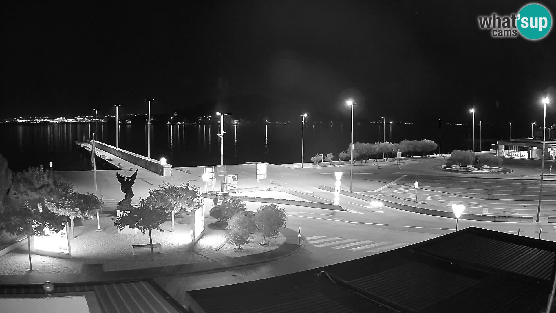 Webcam Ugliano – terminal traghetto da Preko a Zara