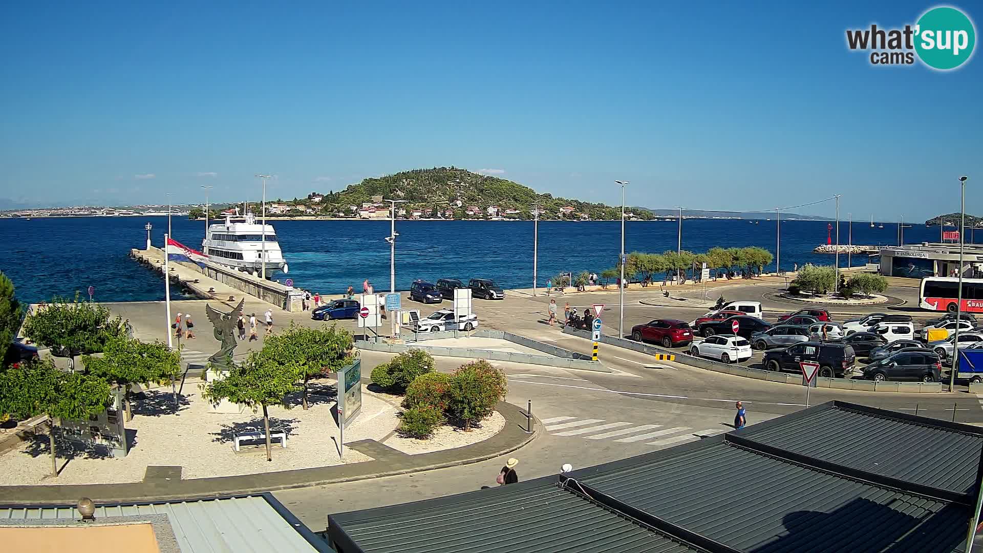Web cam UGLJAN – Ferry de Preko à Zadar