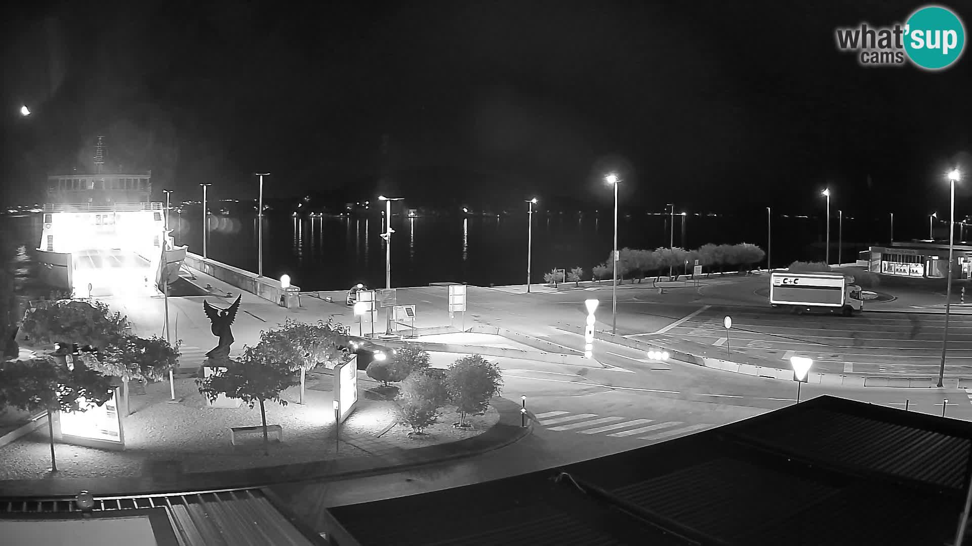 Webcam Ugljan – Preko Ferry to Zadar