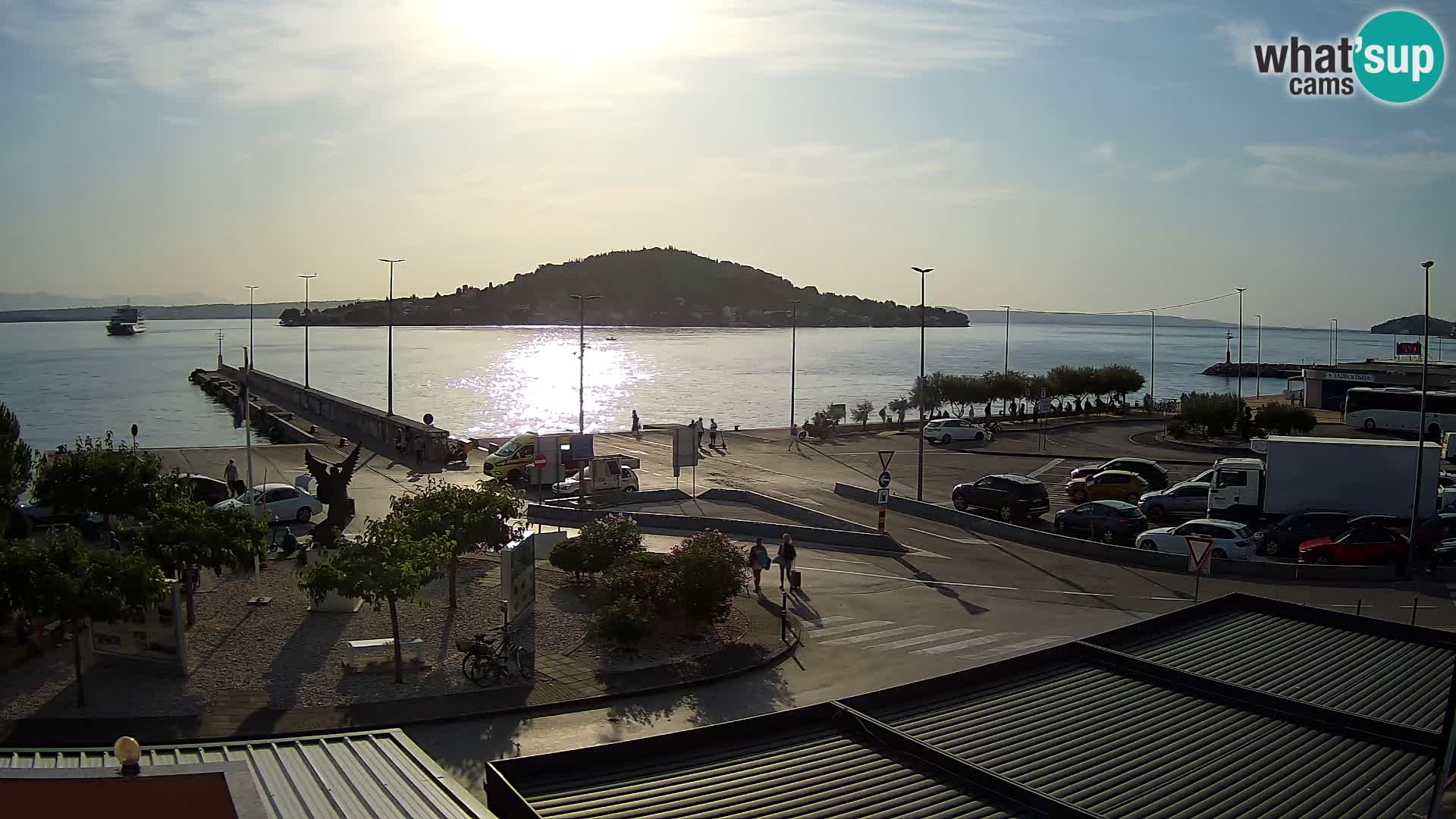Webcam Ugljan – Preko Ferry to Zadar