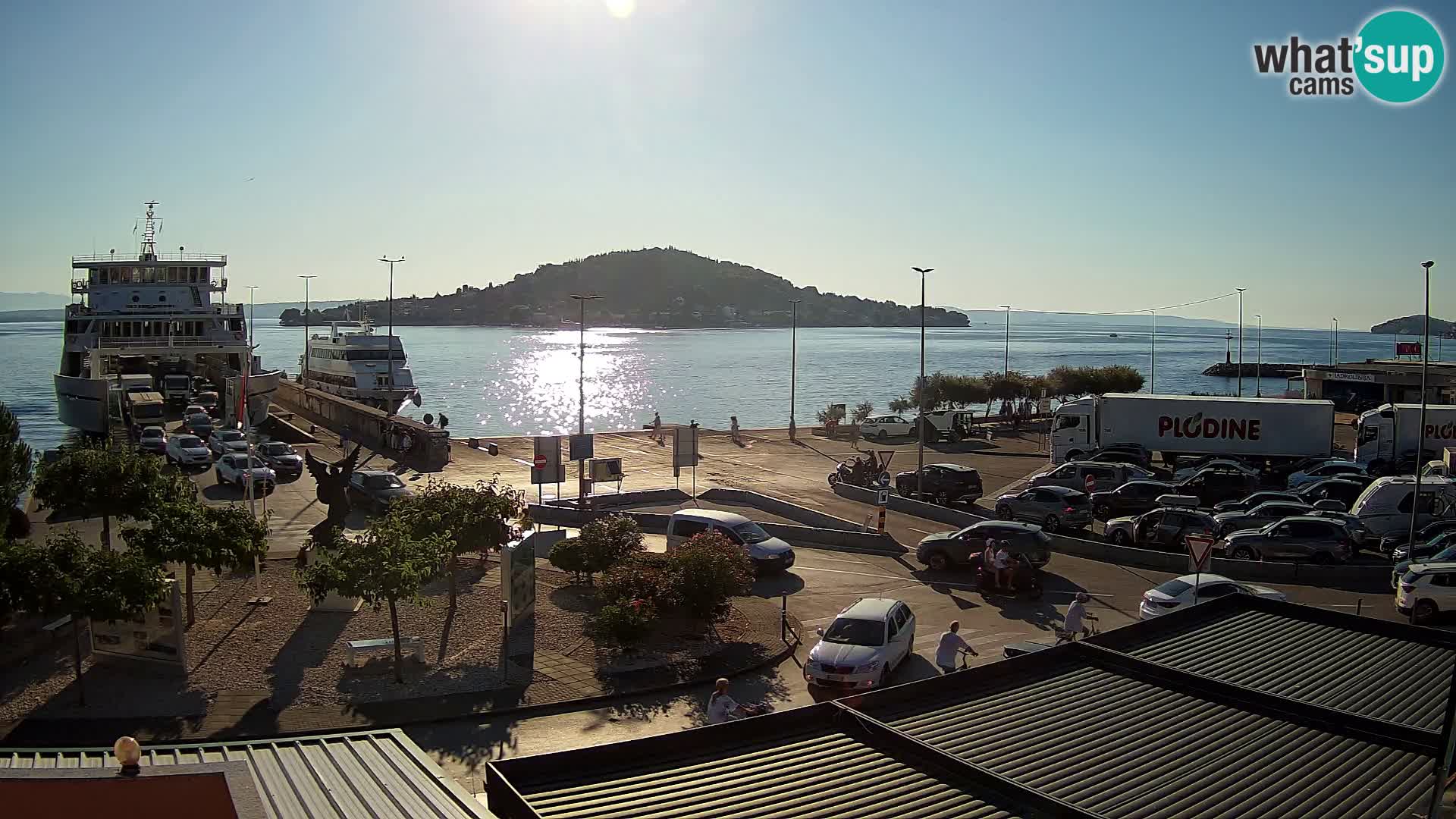 Webcam Ugljan – Preko Ferry to Zadar