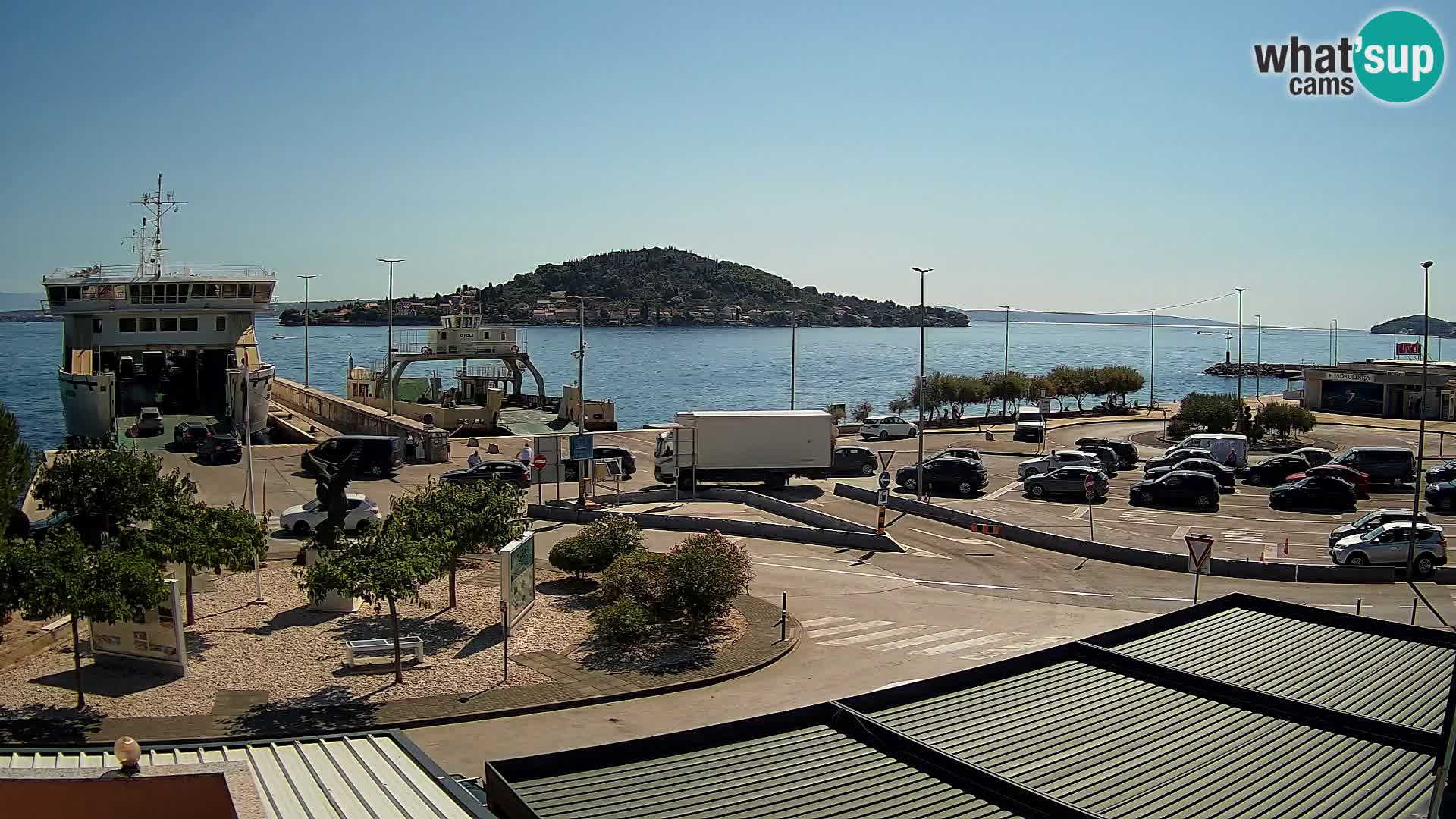 Webcam Ugljan – Preko Ferry to Zadar