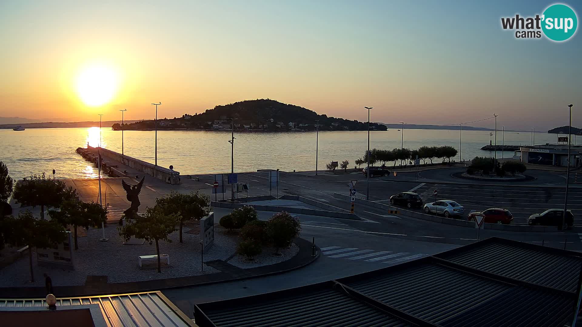 Webcam Ugljan – Preko Ferry to Zadar