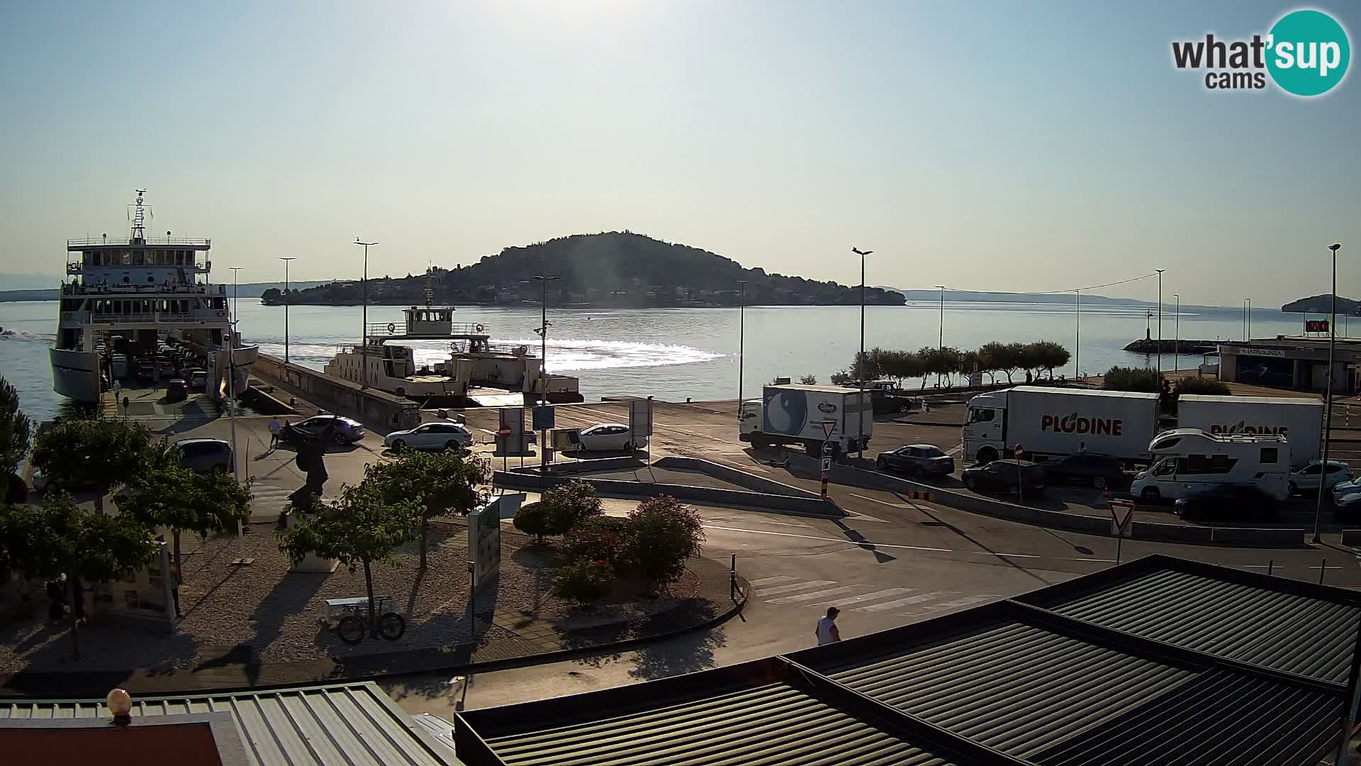 Webcam Ugliano – terminal traghetto da Preko a Zara