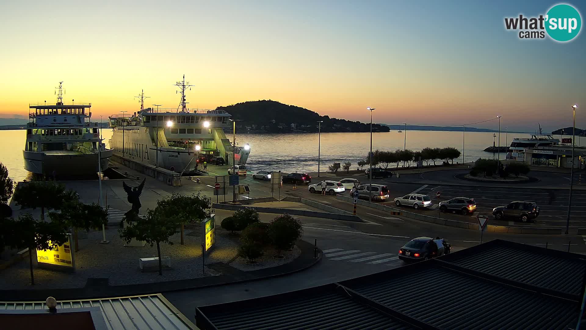 Cámara web UGLJAN – Transportar de Preko a Zadar