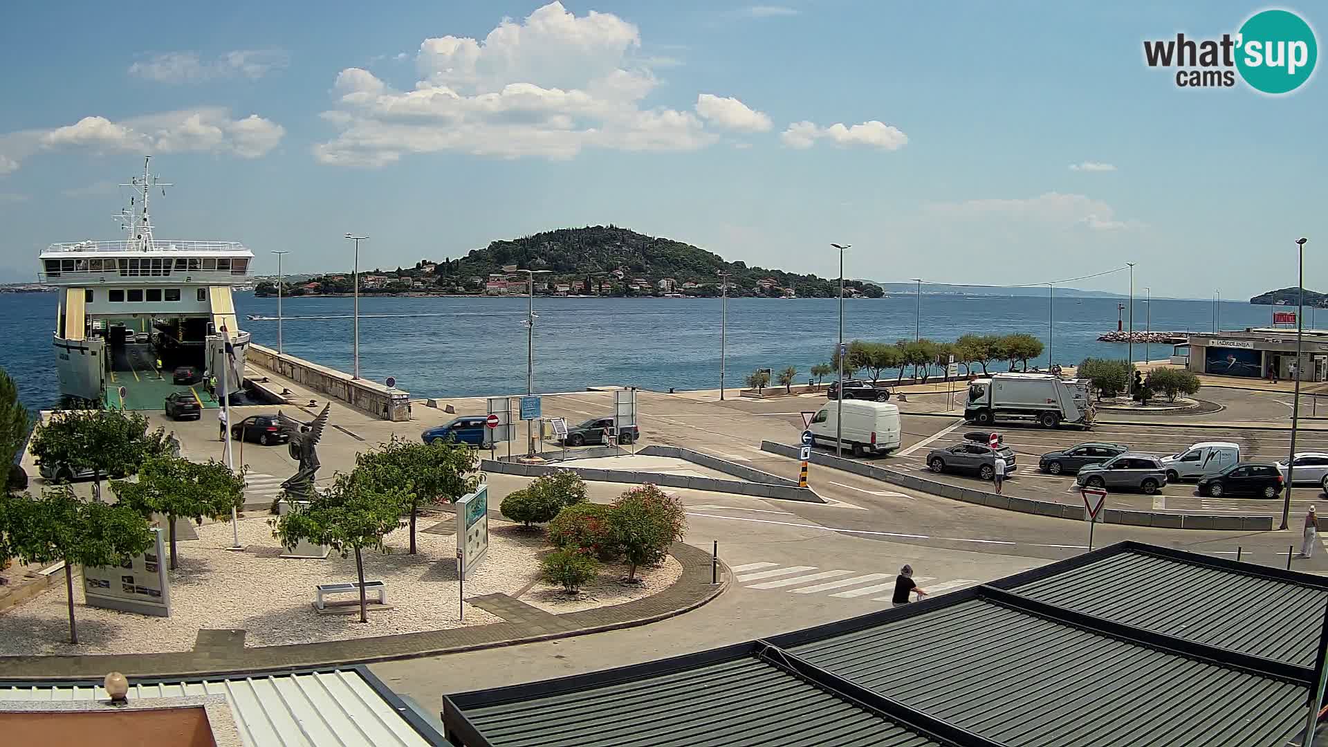 UGLJAN Webcam – Preko-Fähre nach Zadar