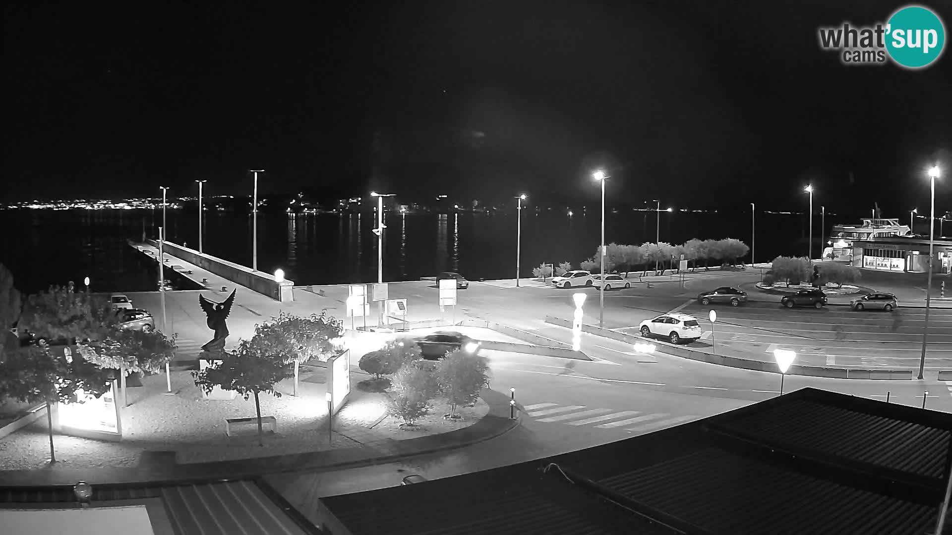 Webcam Ugliano – terminal traghetto da Preko a Zara