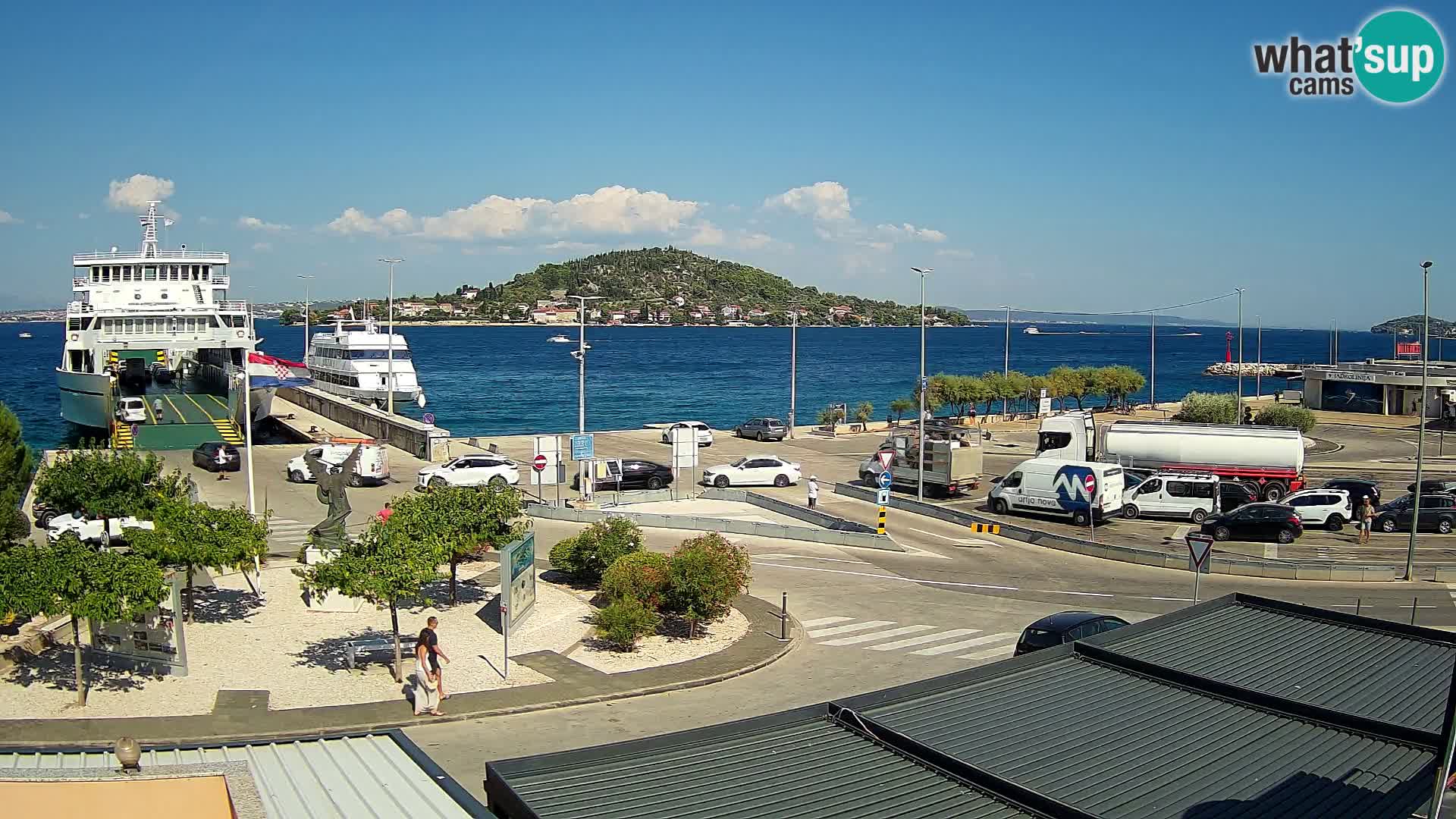 Web cam UGLJAN – Ferry de Preko à Zadar