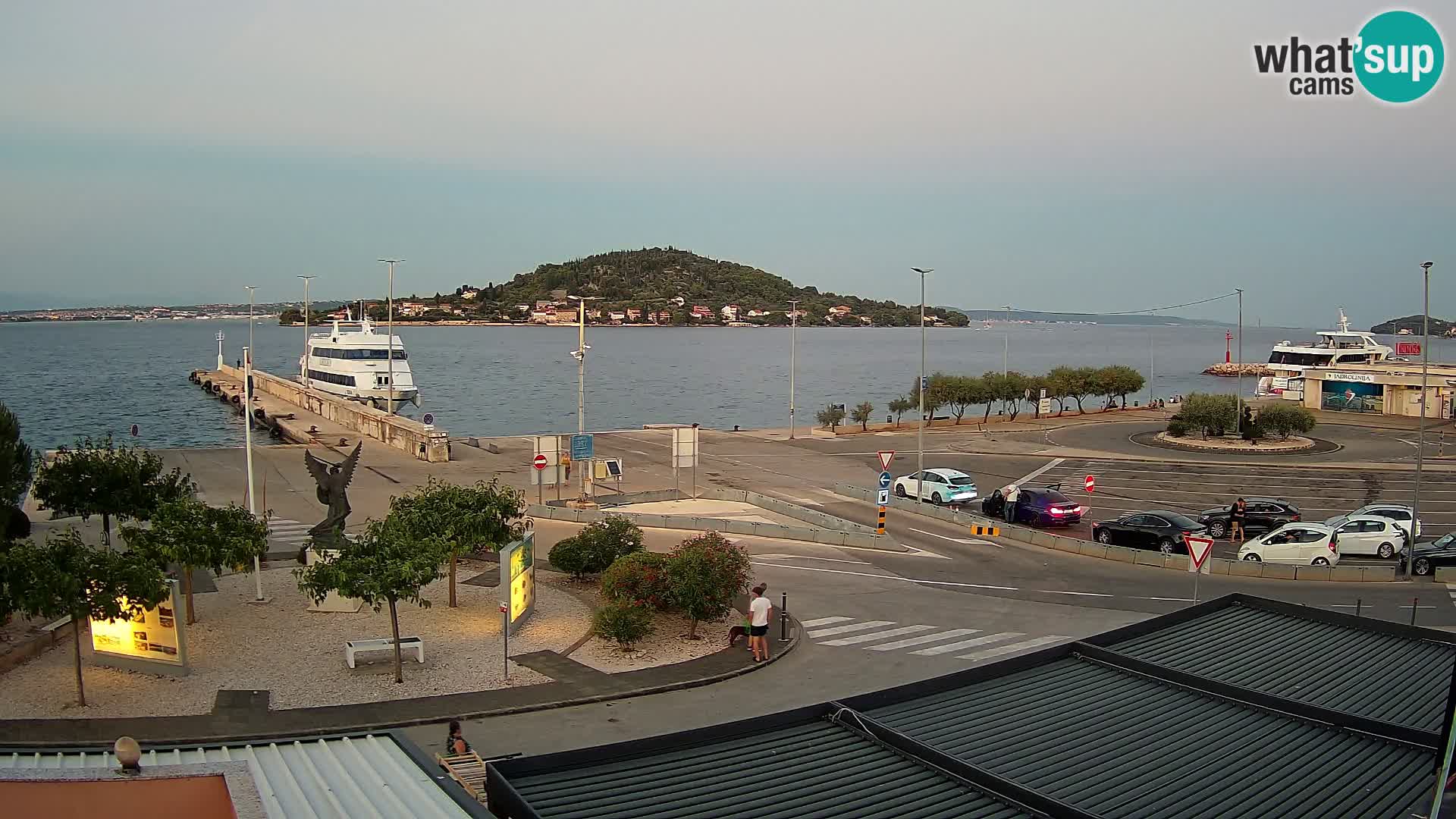 Webcam Ugljan – Preko Ferry to Zadar
