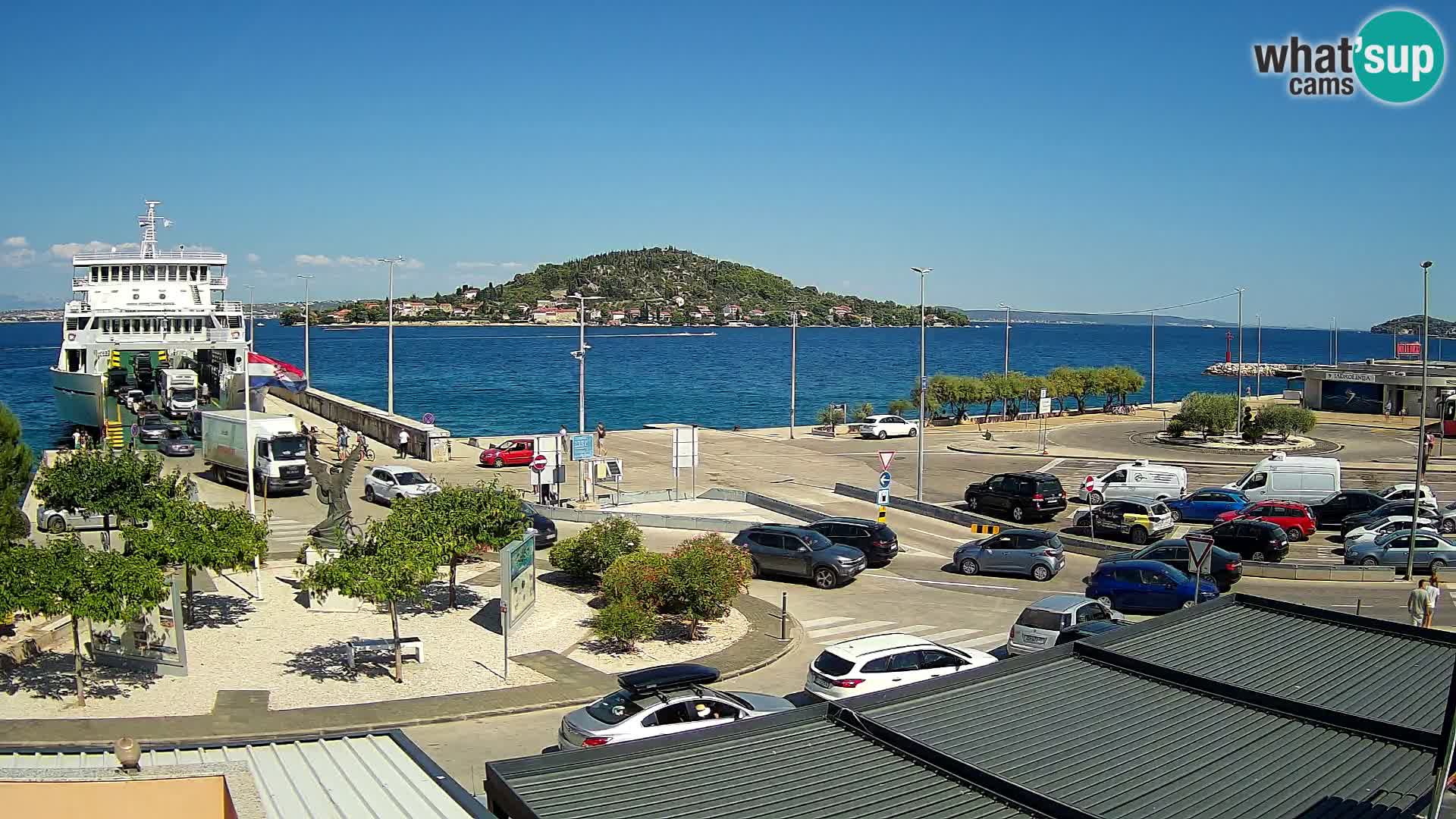 Web cam UGLJAN – Ferry de Preko à Zadar
