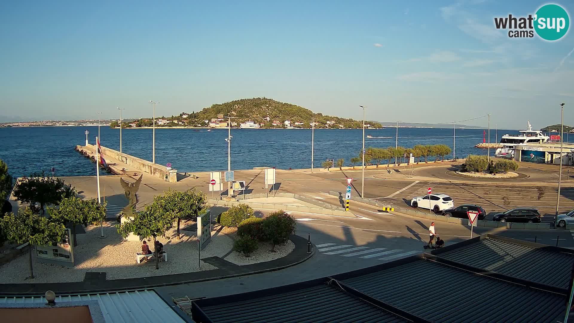 UGLJAN Webcam – Preko-Fähre nach Zadar