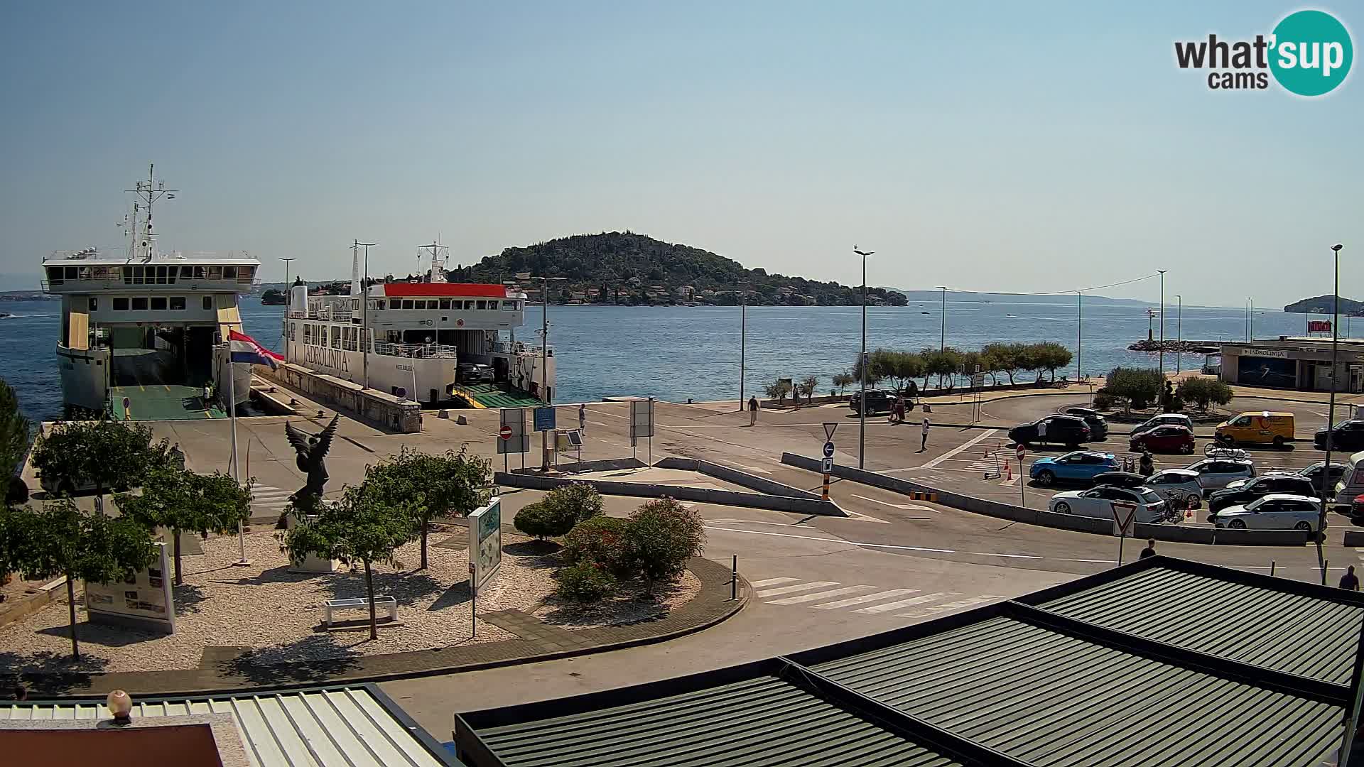 Cámara web UGLJAN – Transportar de Preko a Zadar