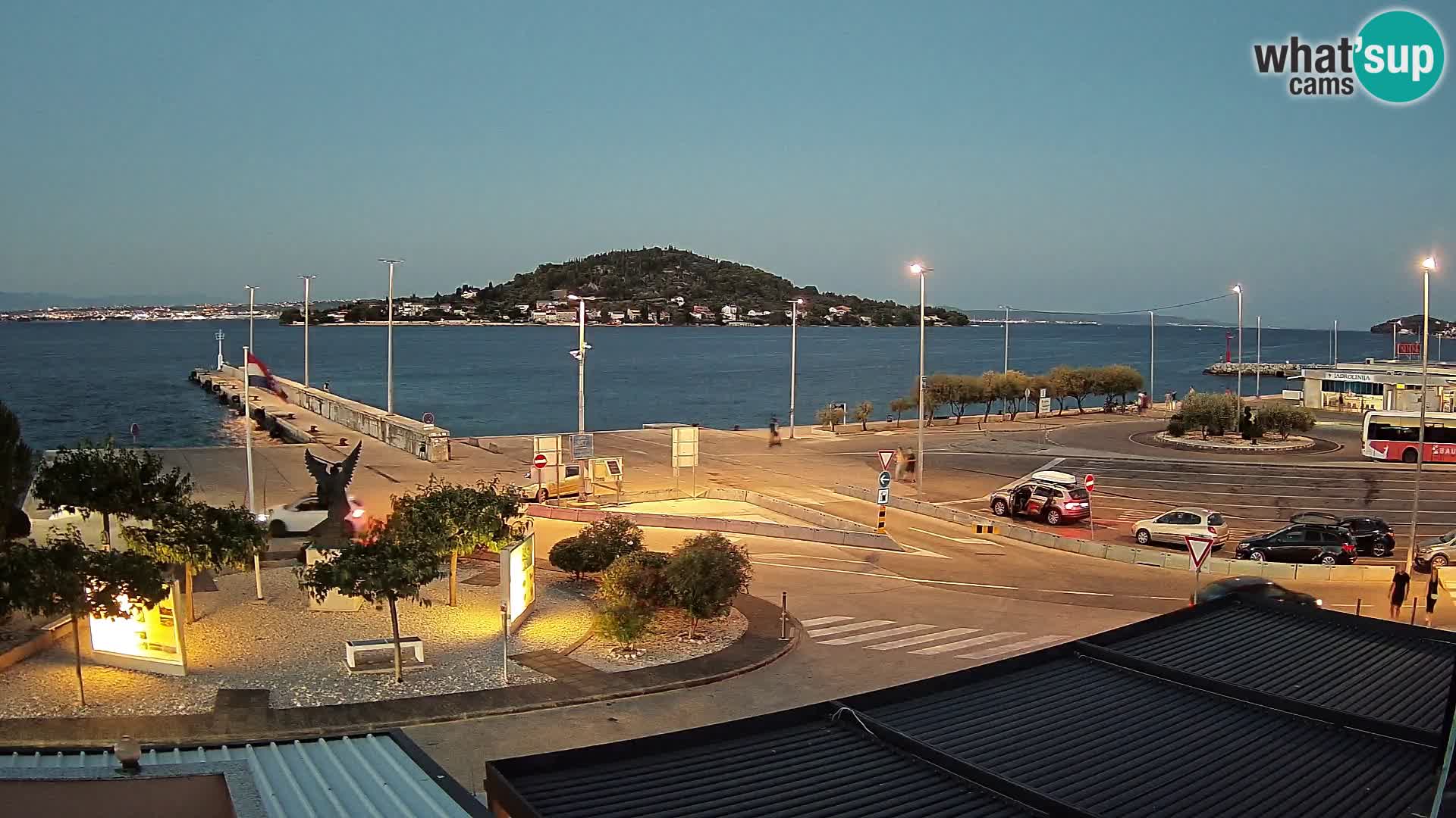 Web cam UGLJAN – Ferry de Preko à Zadar
