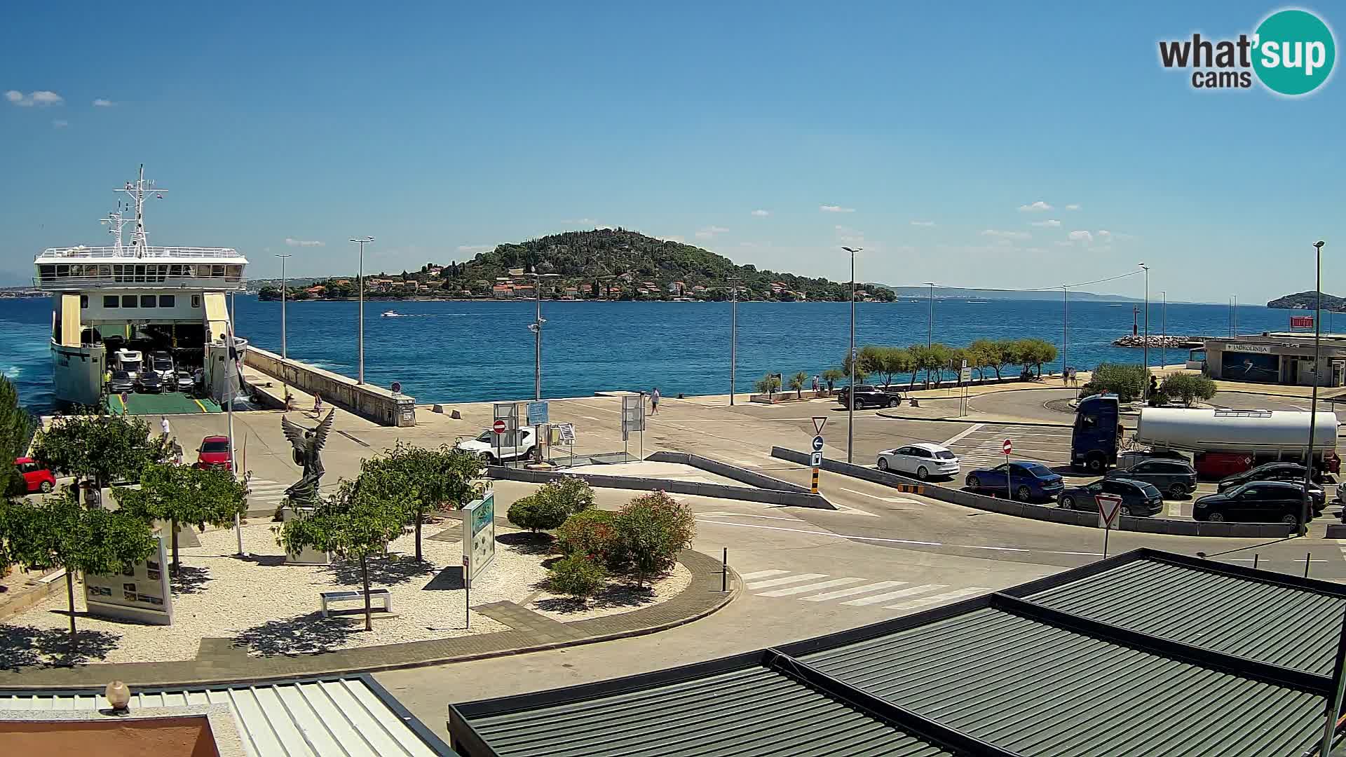 UGLJAN Webcam – Preko-Fähre nach Zadar