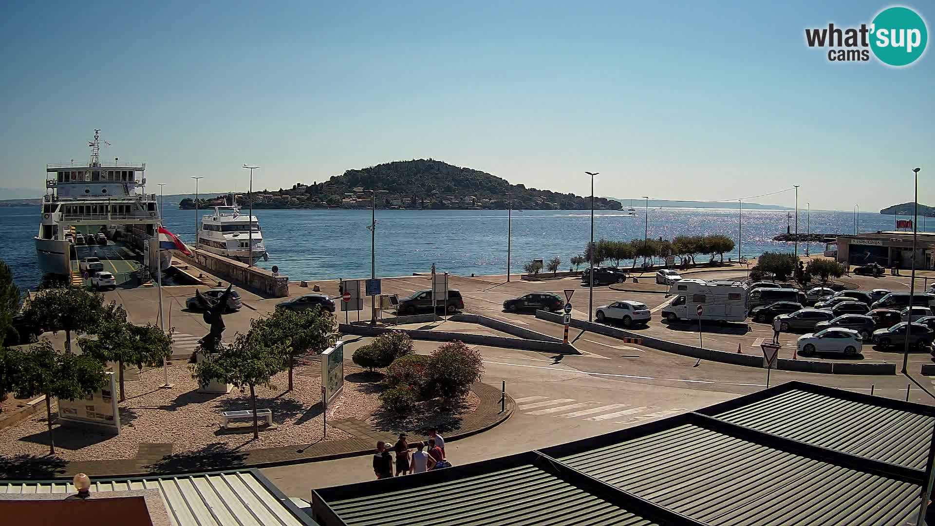 Webcam Ugljan – Preko Ferry to Zadar