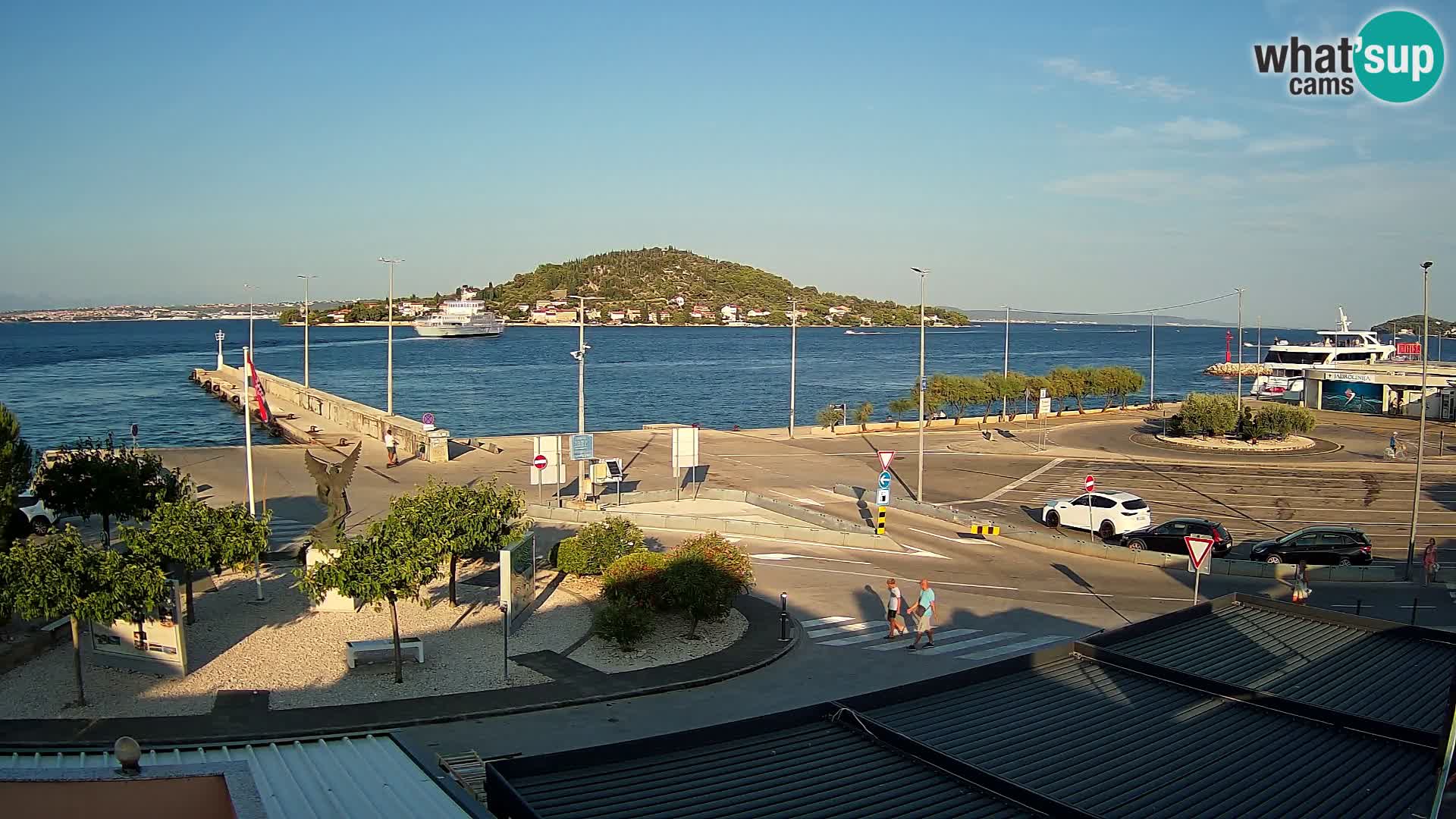 Web cam UGLJAN – Ferry de Preko à Zadar