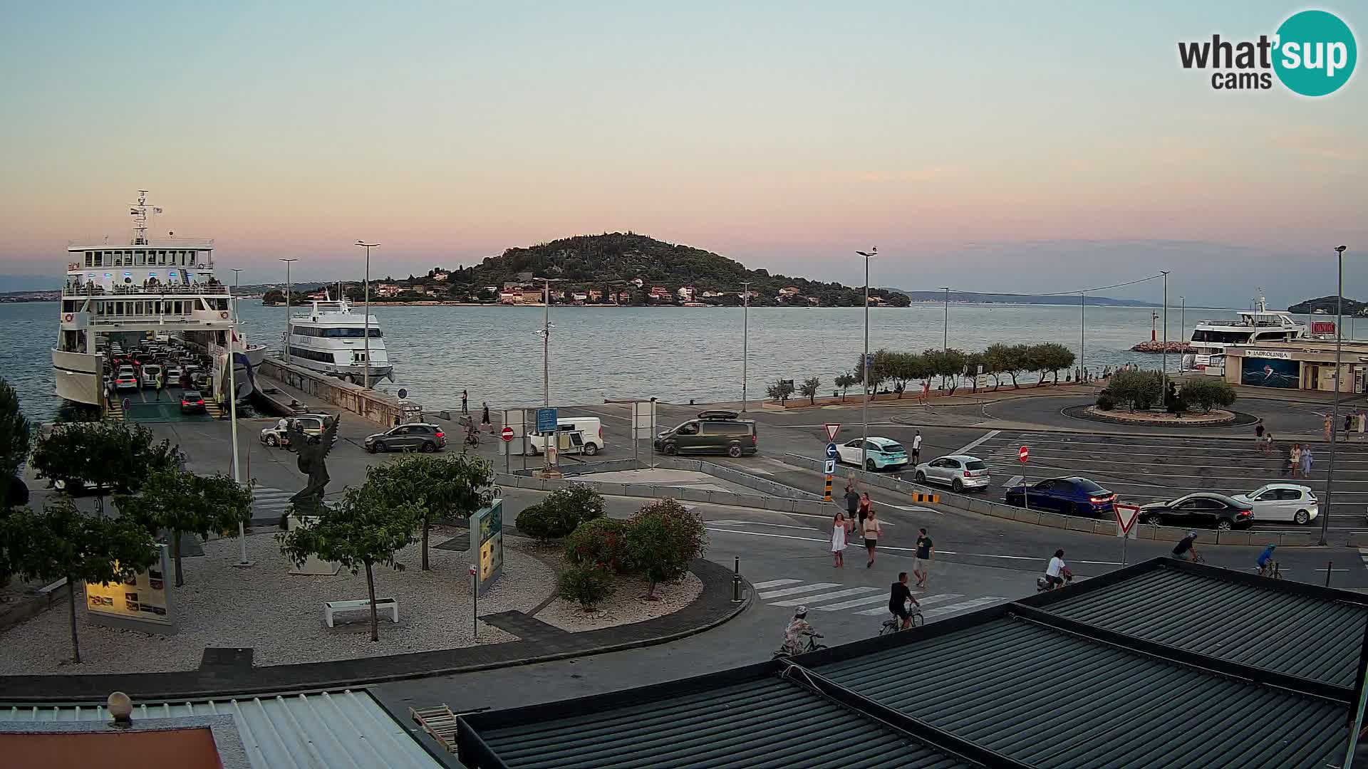 UGLJAN Webcam – Preko-Fähre nach Zadar