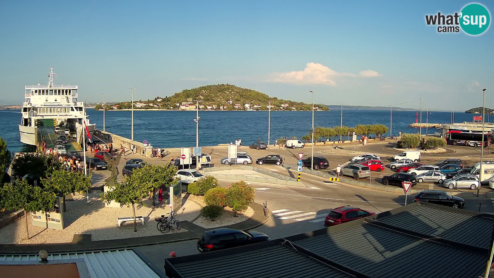 Cámara web UGLJAN – Transportar de Preko a Zadar