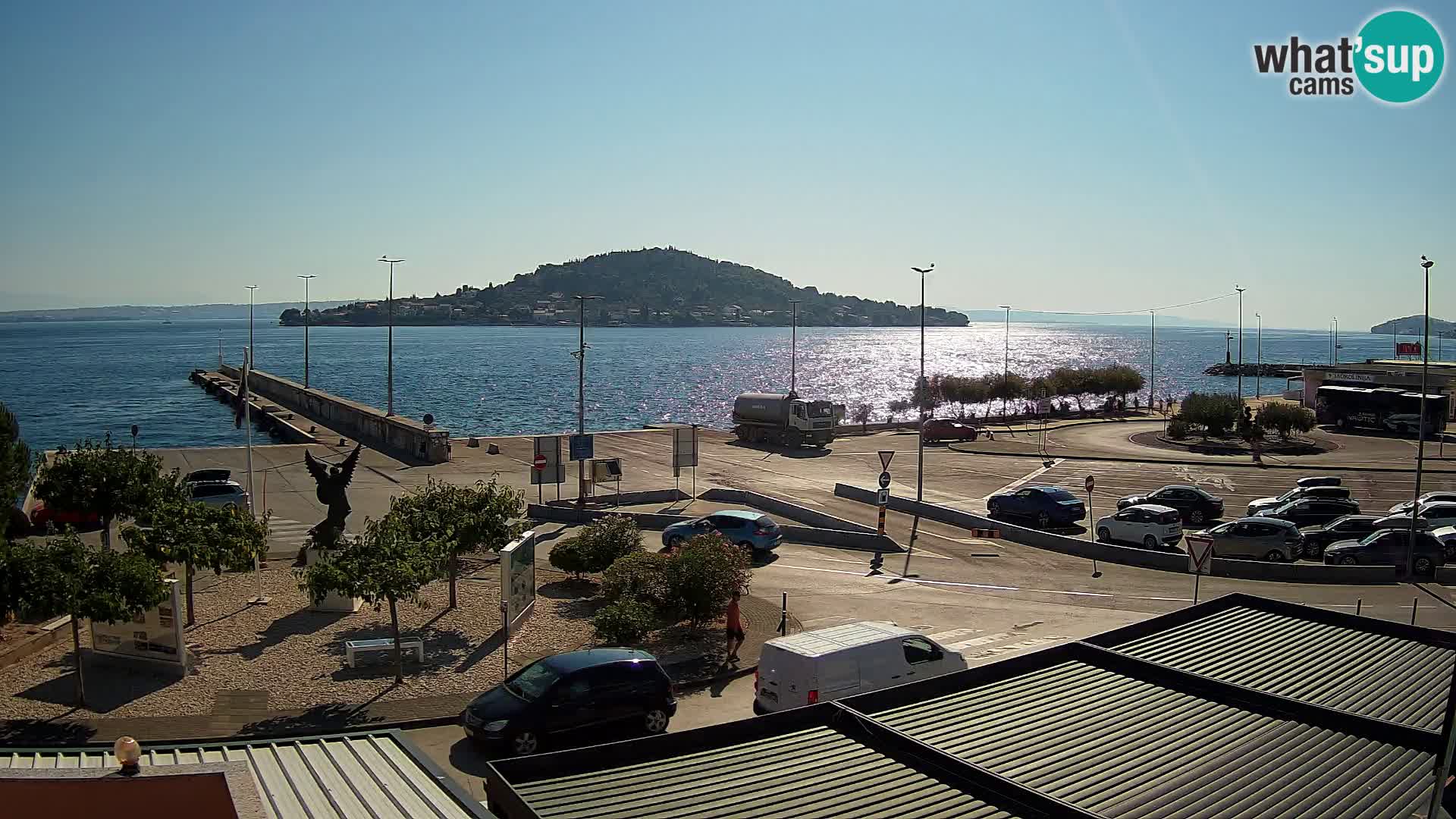 Webcam Ugljan – Preko Ferry to Zadar