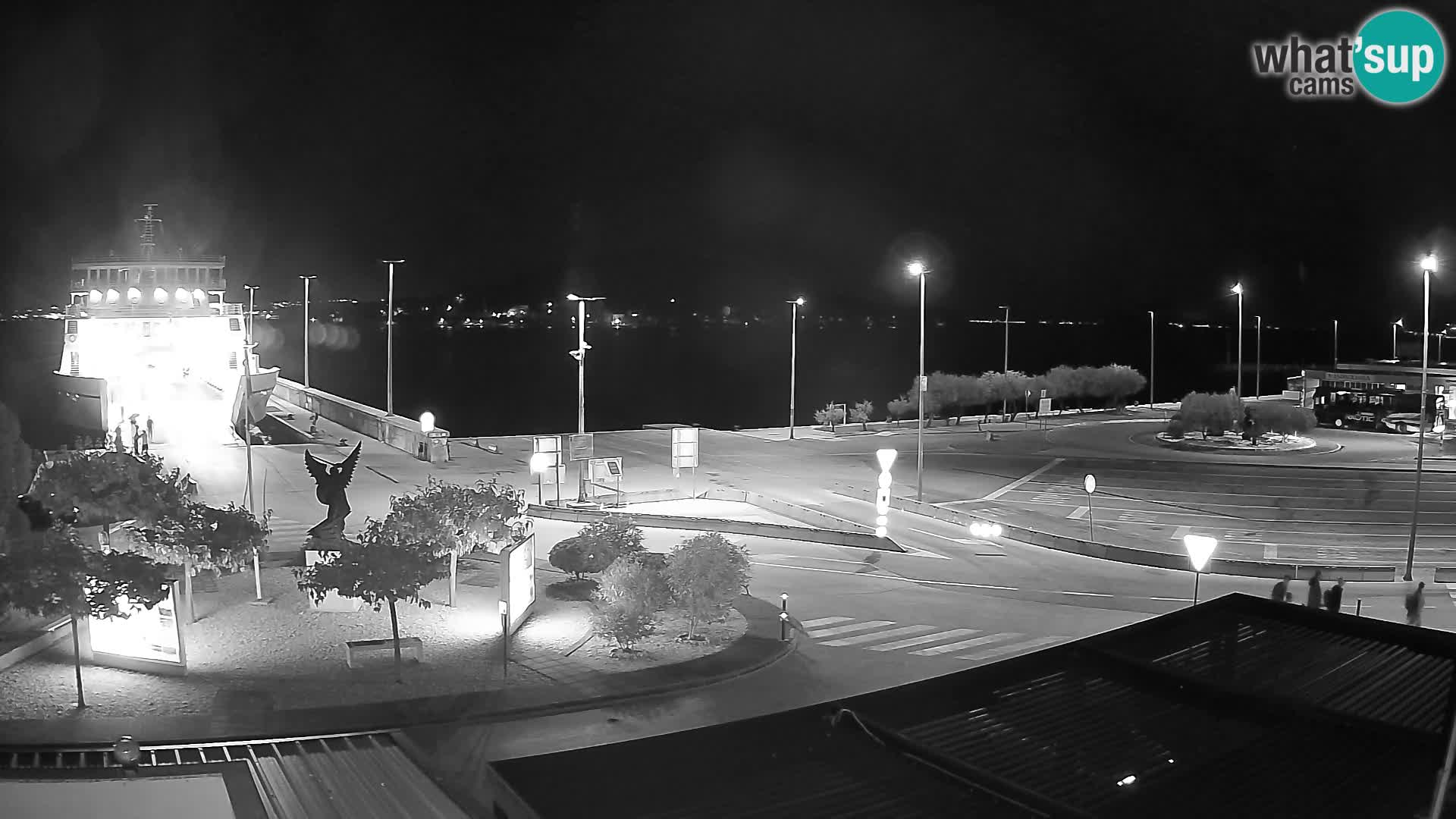 Webcam Ugljan – Preko Ferry to Zadar