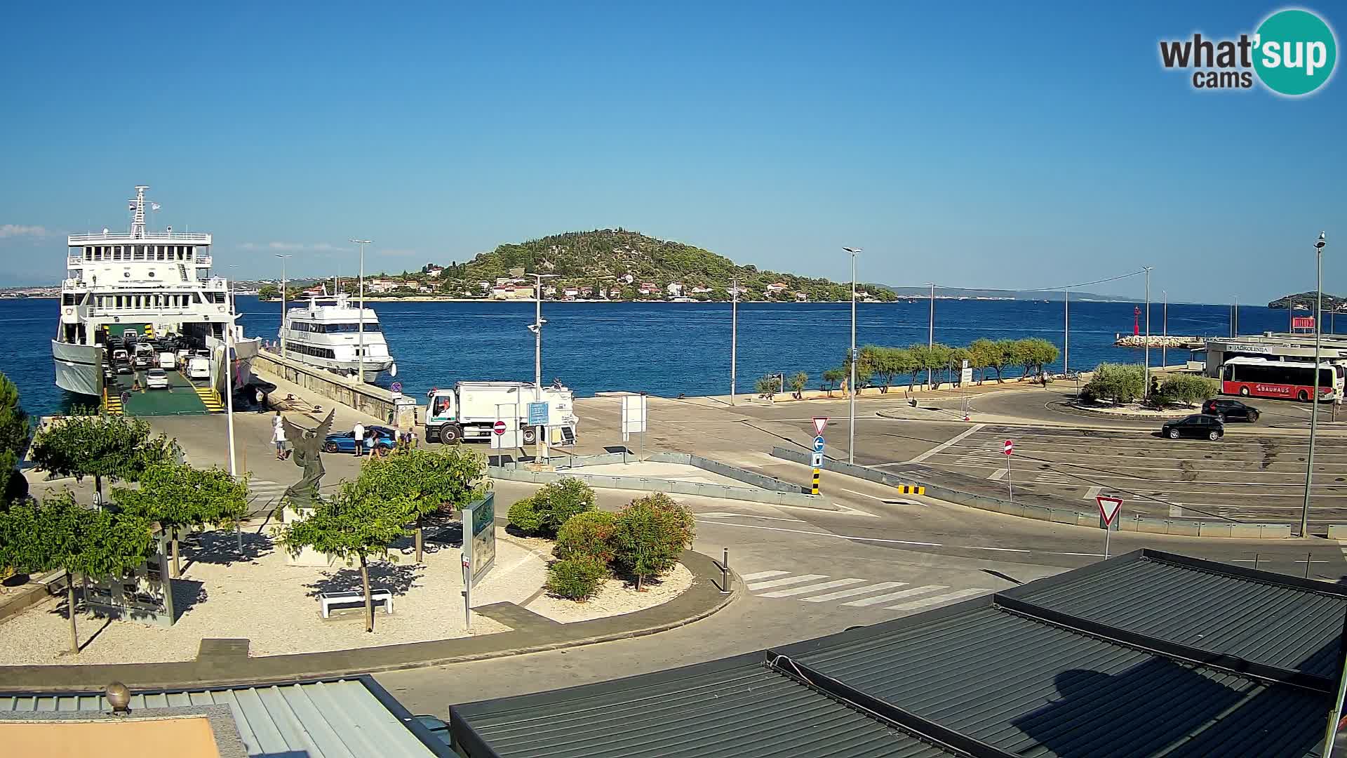Web cam UGLJAN – Ferry de Preko à Zadar